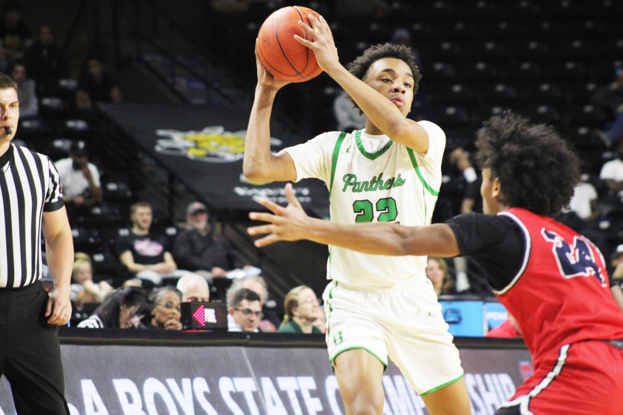 Boys state basketball vs. Olathe North (Photos by Emma Searle)