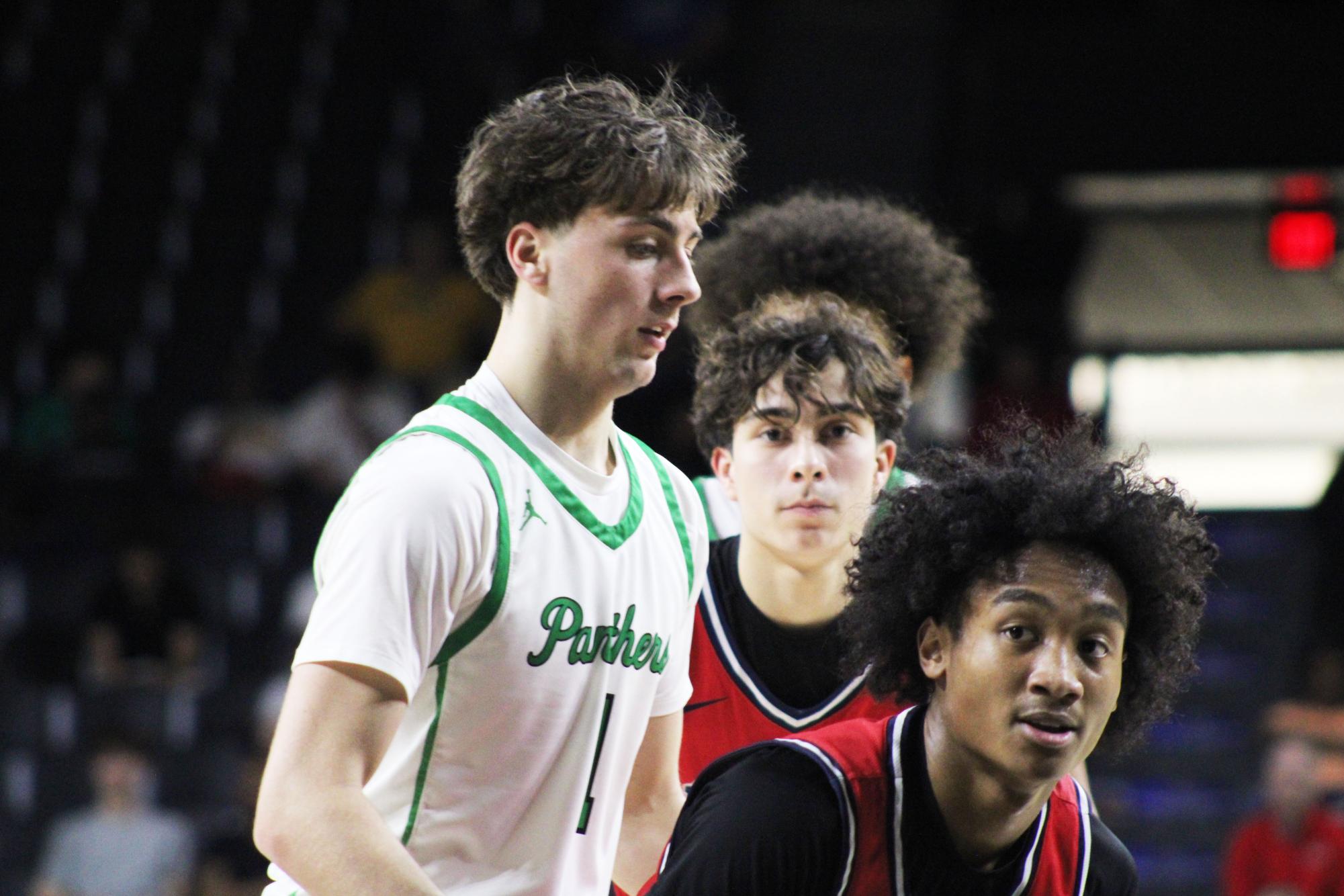 Boys state basketball vs. Olathe North (Photos by Emma Searle)