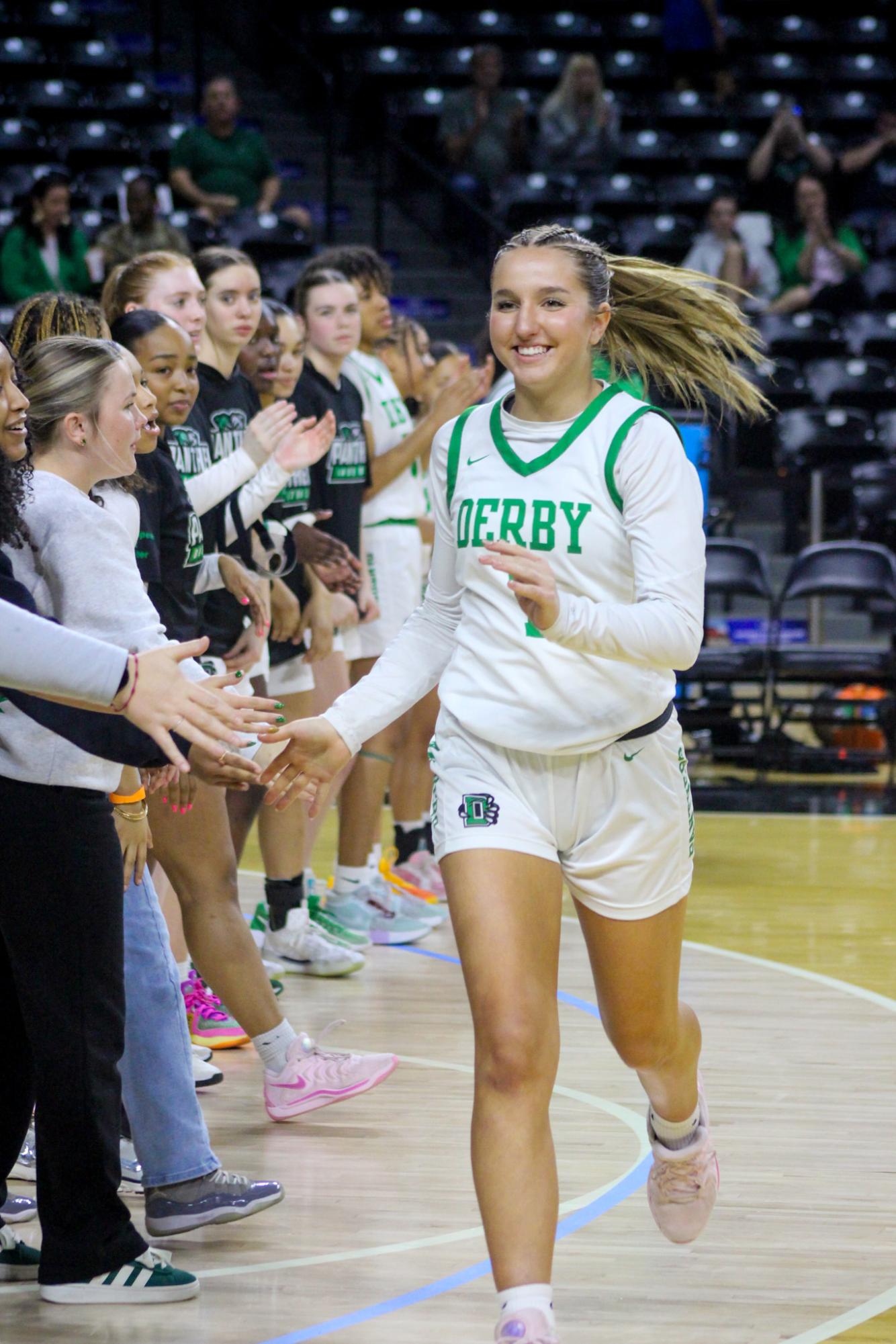 Girls state basketball vs. Wichita East (Photos by Stevie Hoppock)