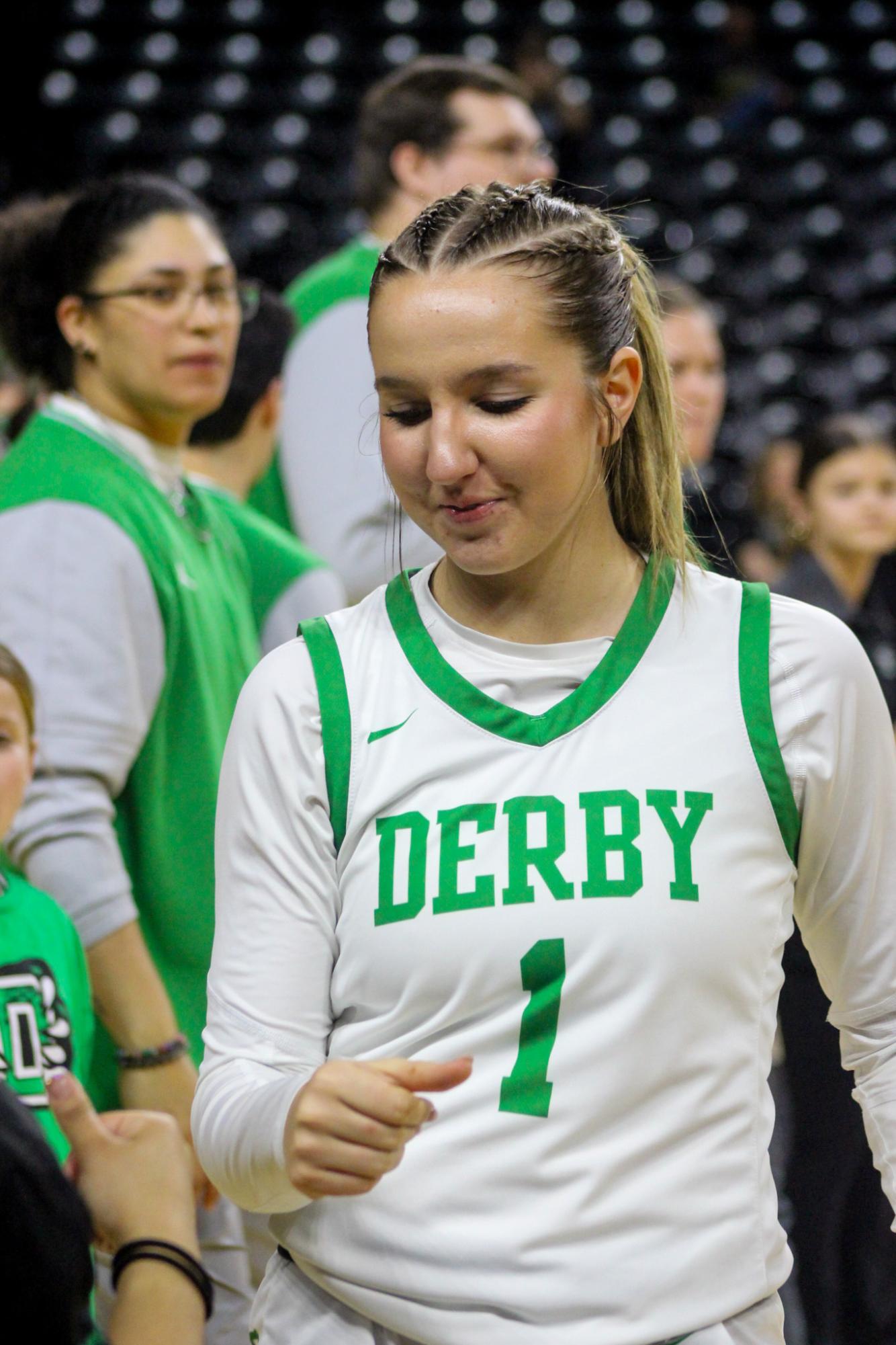 Girls state basketball vs. Wichita East (Photos by Stevie Hoppock)