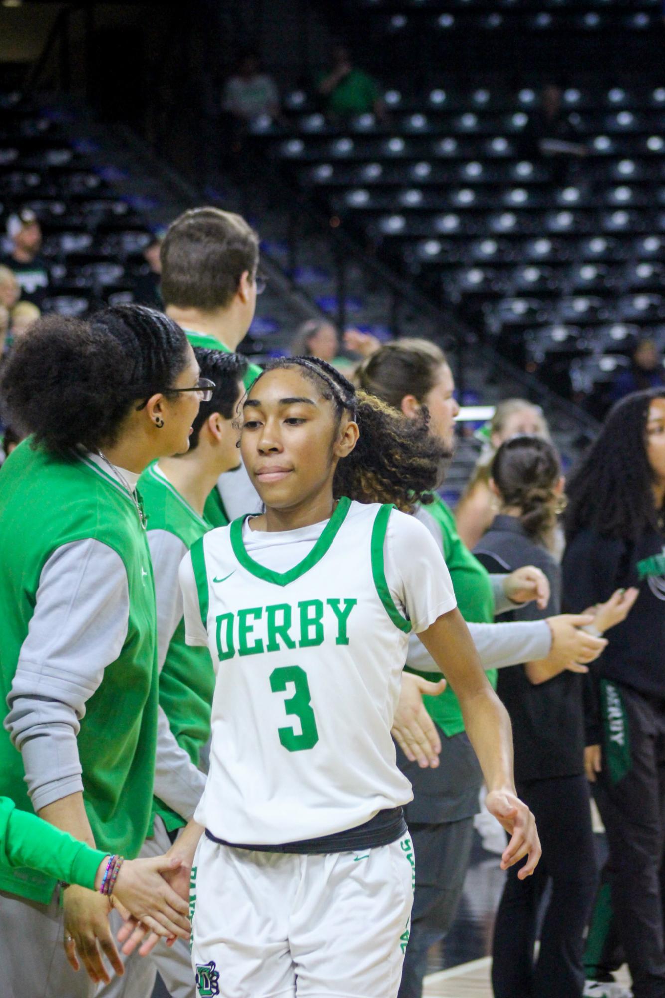 Girls state basketball vs. Wichita East (Photos by Stevie Hoppock)