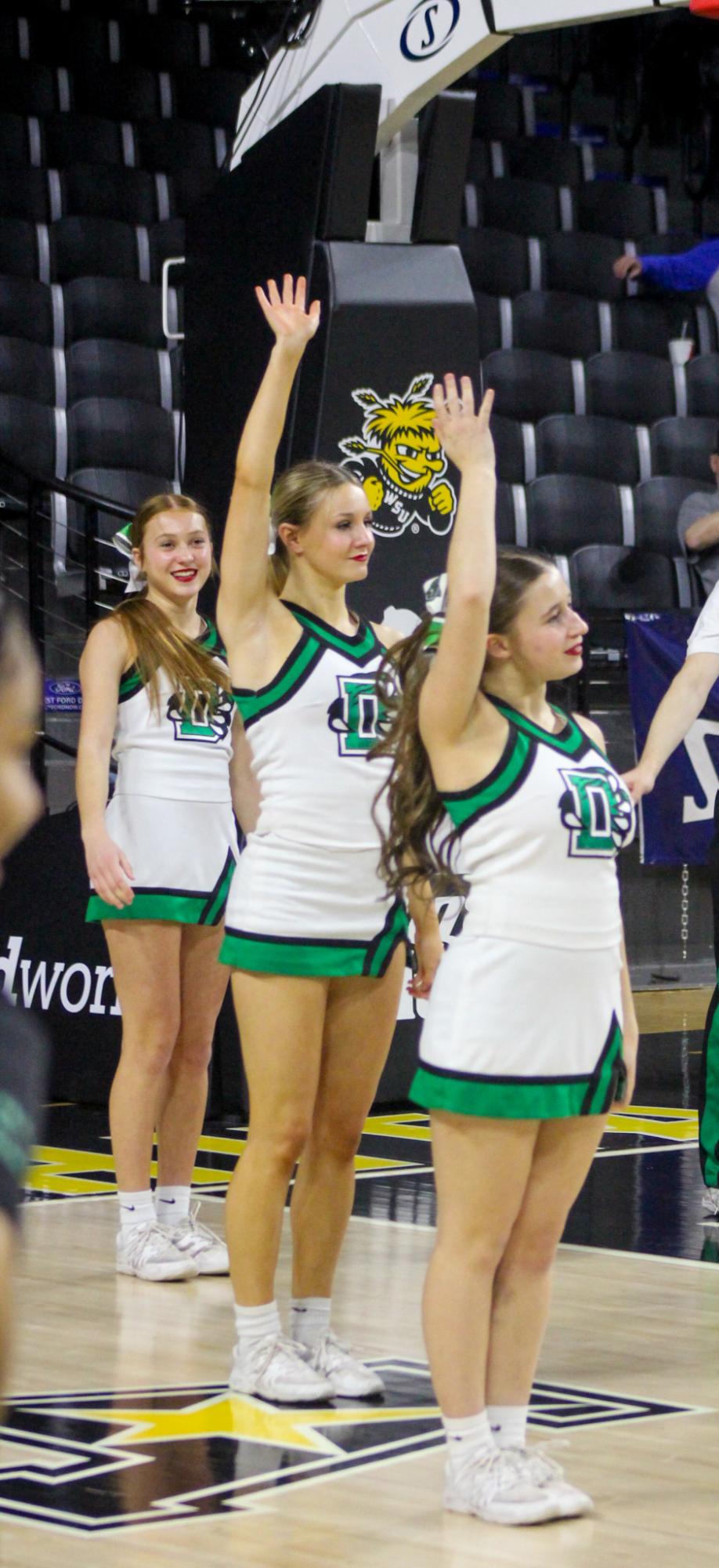 Girls state basketball vs. Wichita East (Photos by Stevie Hoppock)