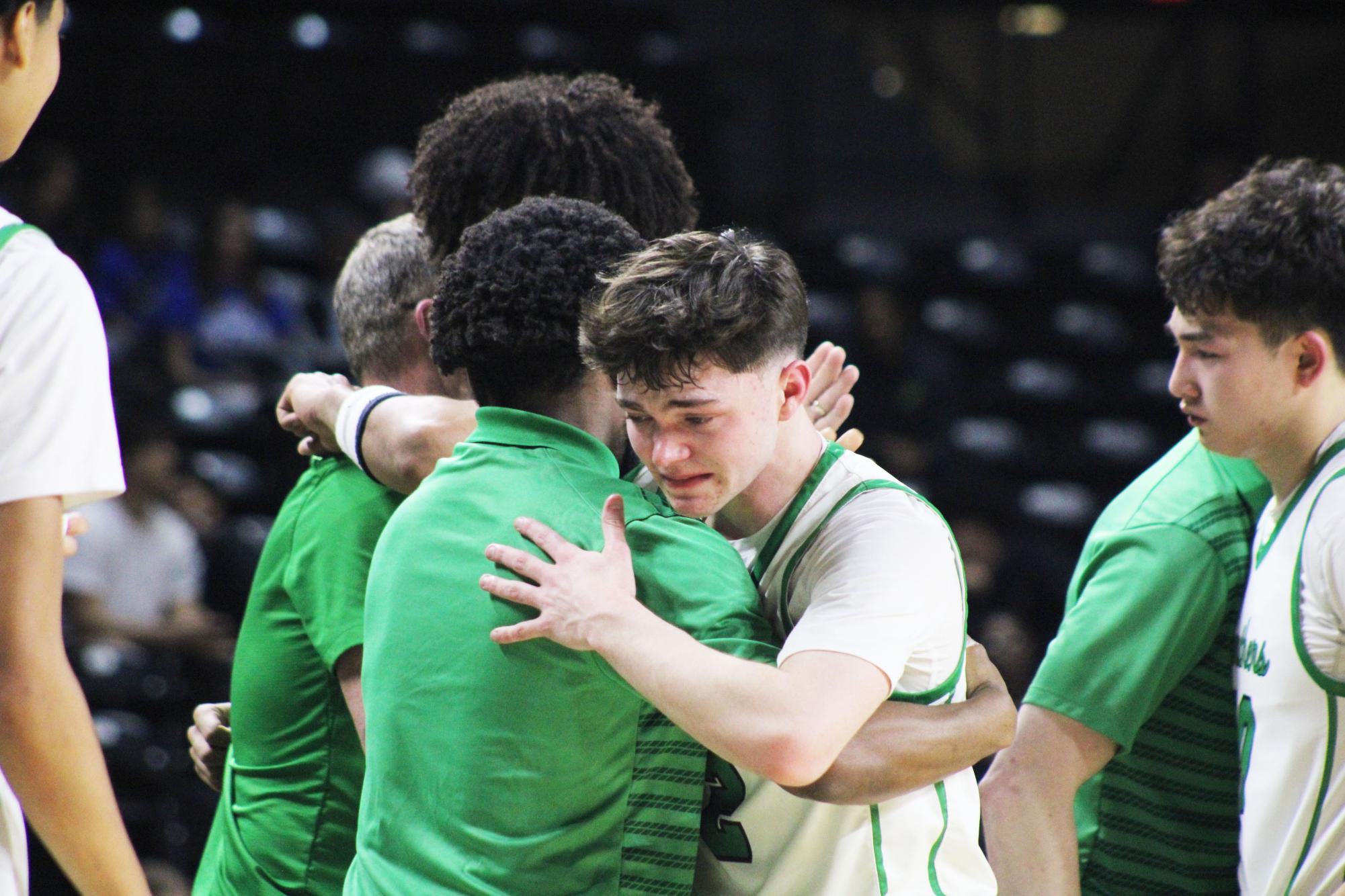 Boys state basketball vs. Olathe North (Photos by Emma Searle)