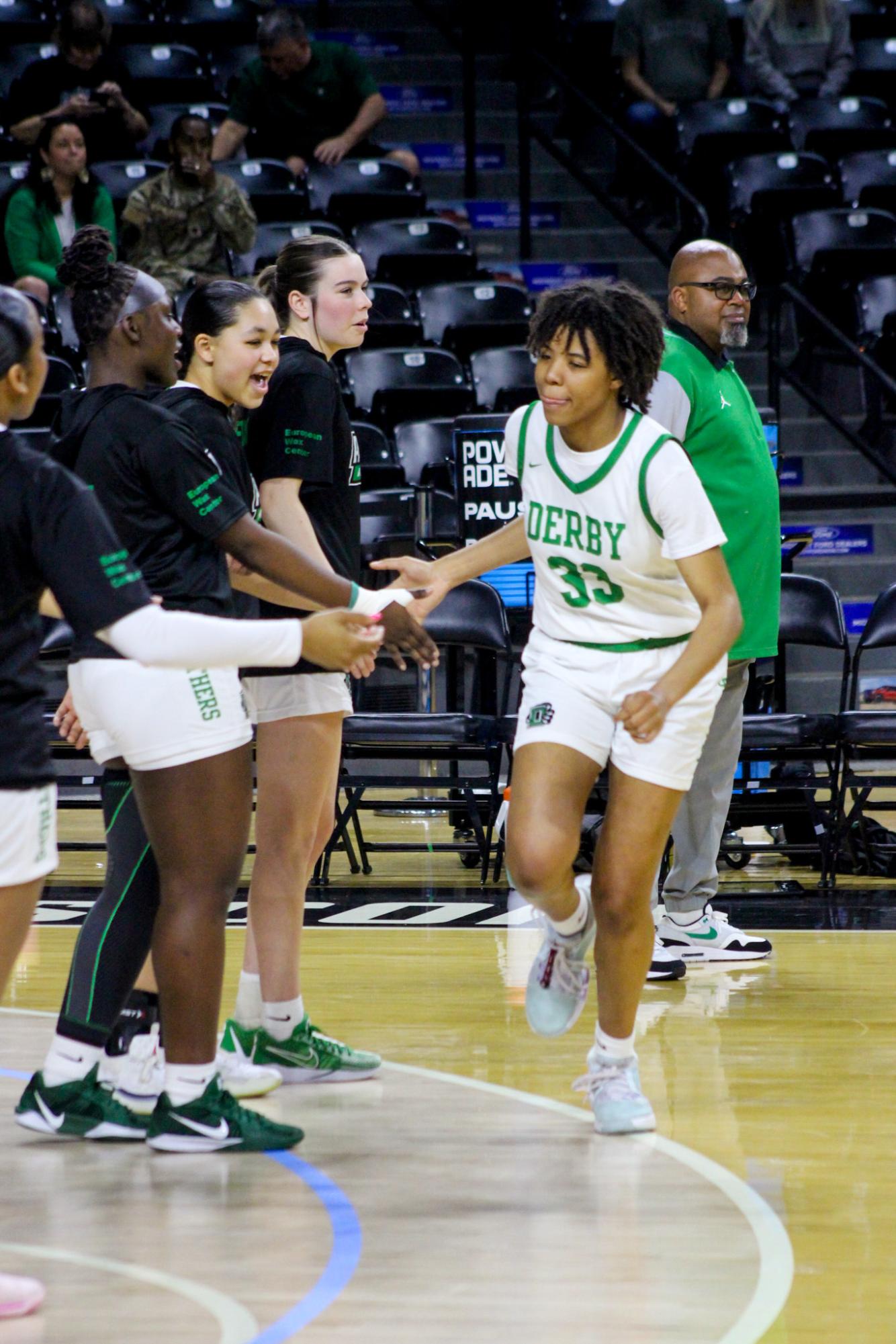 Girls state basketball vs. Wichita East (Photos by Stevie Hoppock)