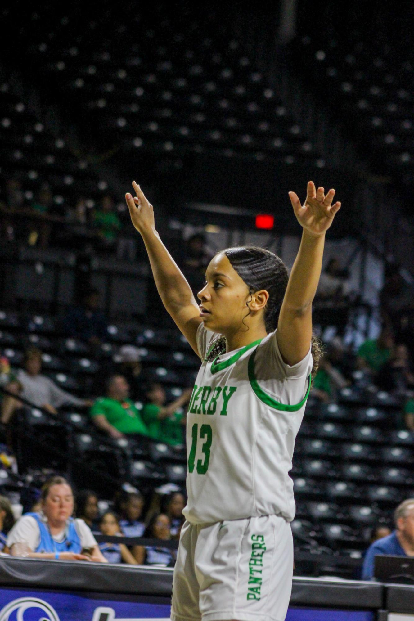 Girls state basketball vs. Wichita East (Photos by Stevie Hoppock)