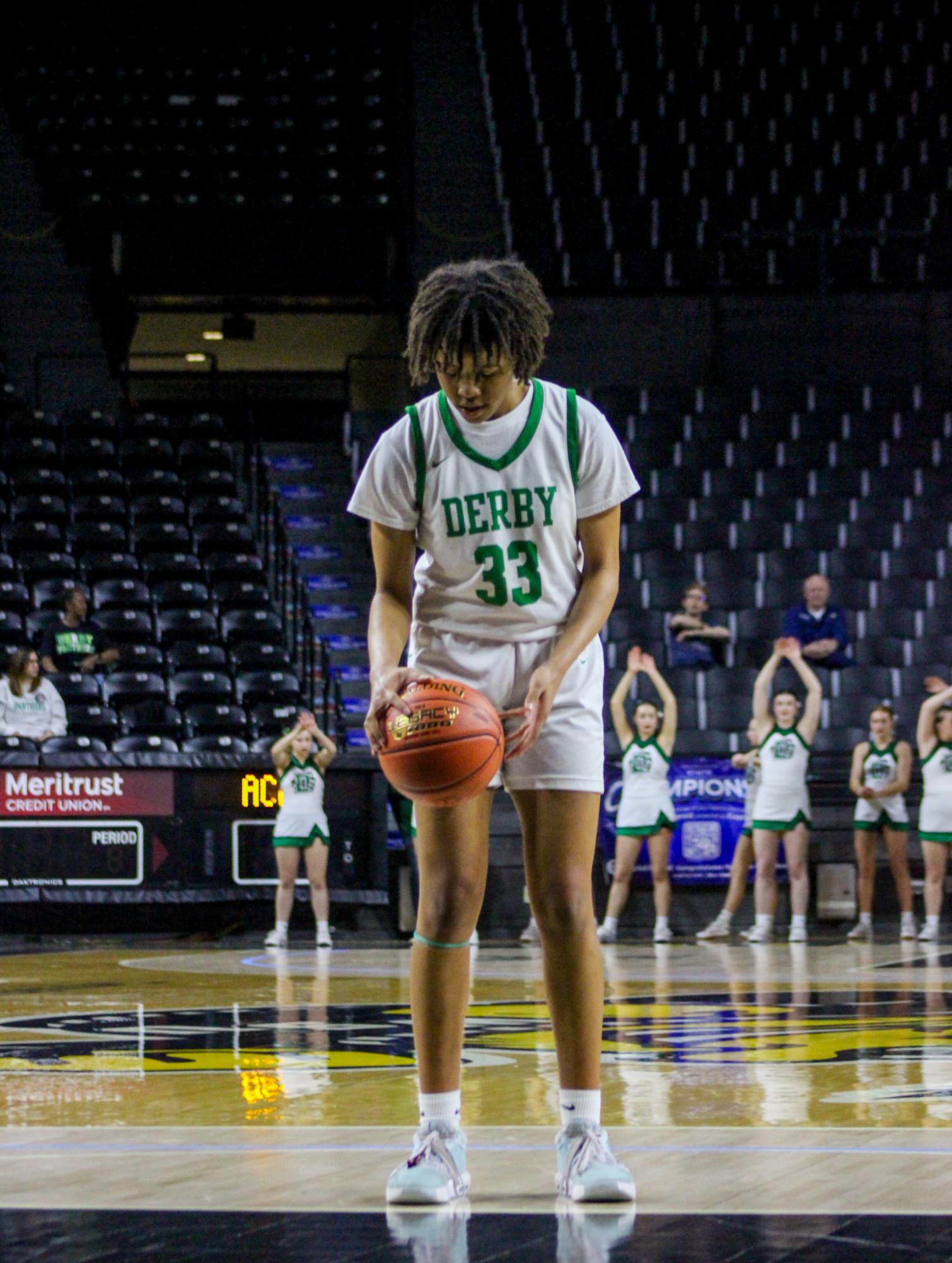 Girls state basketball vs. Wichita East (Photos by Stevie Hoppock)