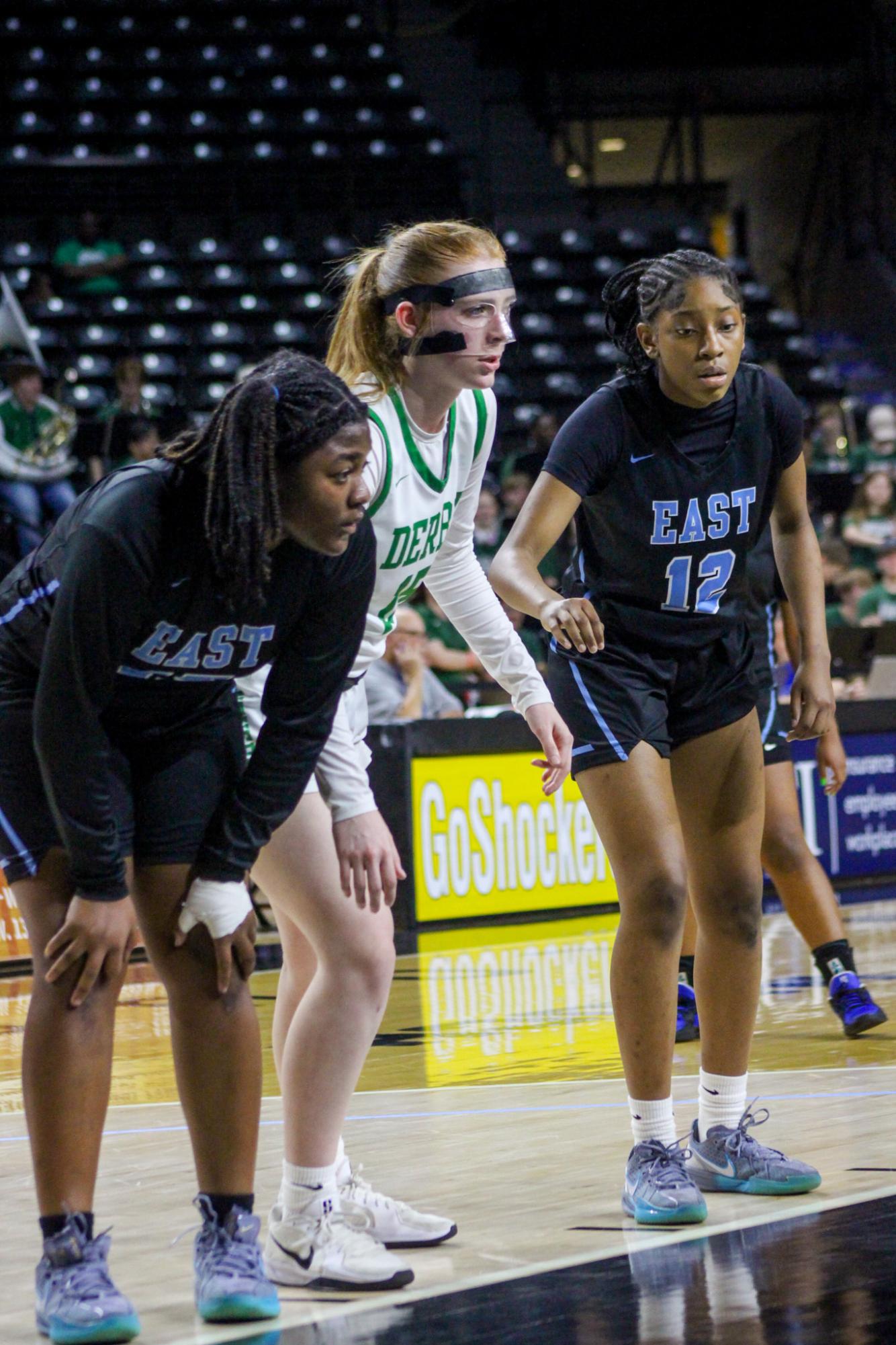 Girls state basketball vs. Wichita East (Photos by Stevie Hoppock)