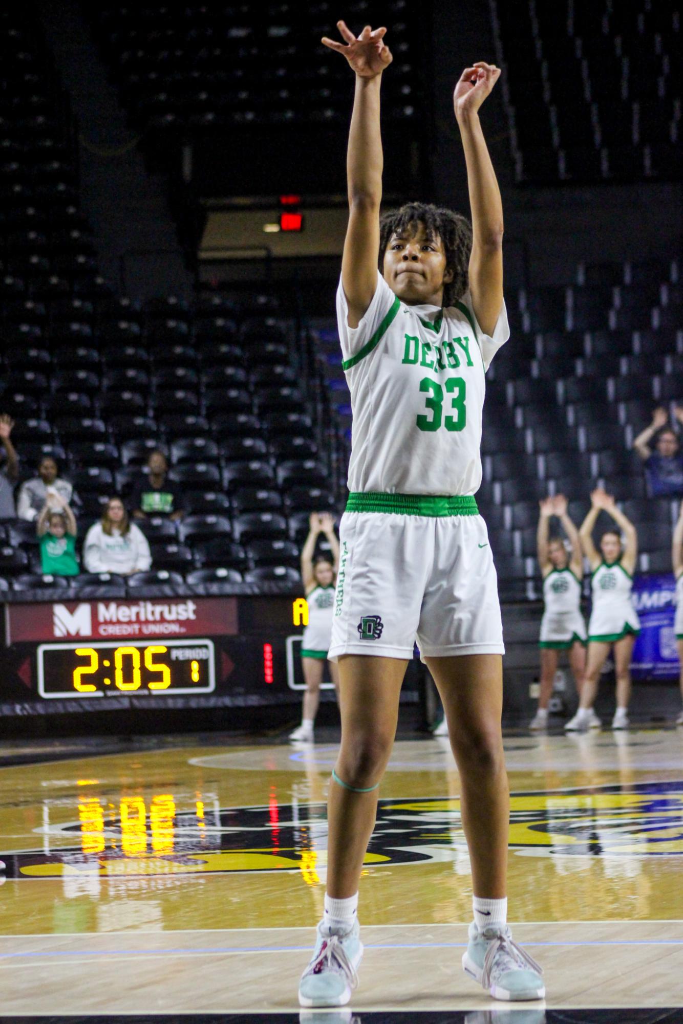 Girls state basketball vs. Wichita East (Photos by Stevie Hoppock)