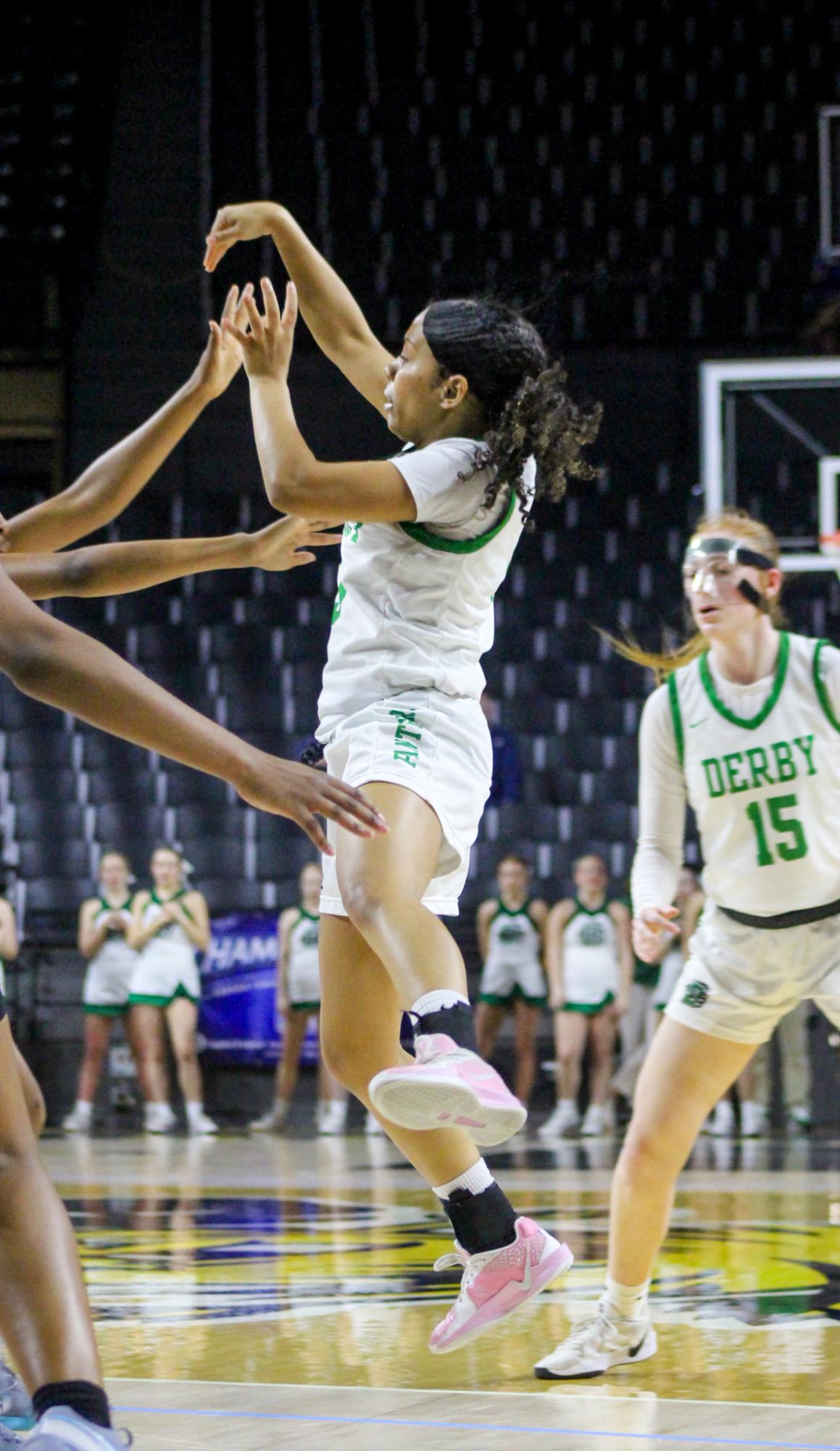 Girls state basketball vs. Wichita East (Photos by Stevie Hoppock)