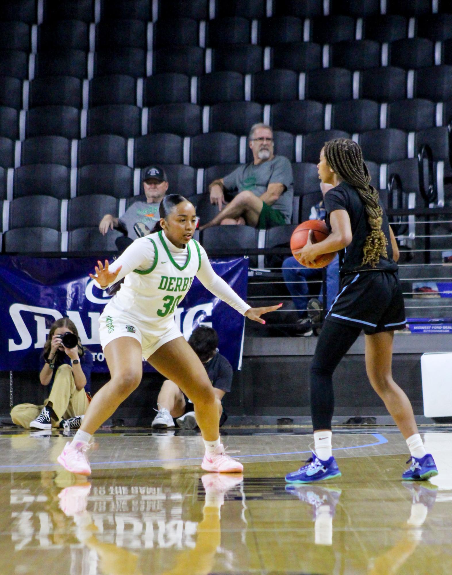 Girls state basketball vs. Wichita East (Photos by Stevie Hoppock)