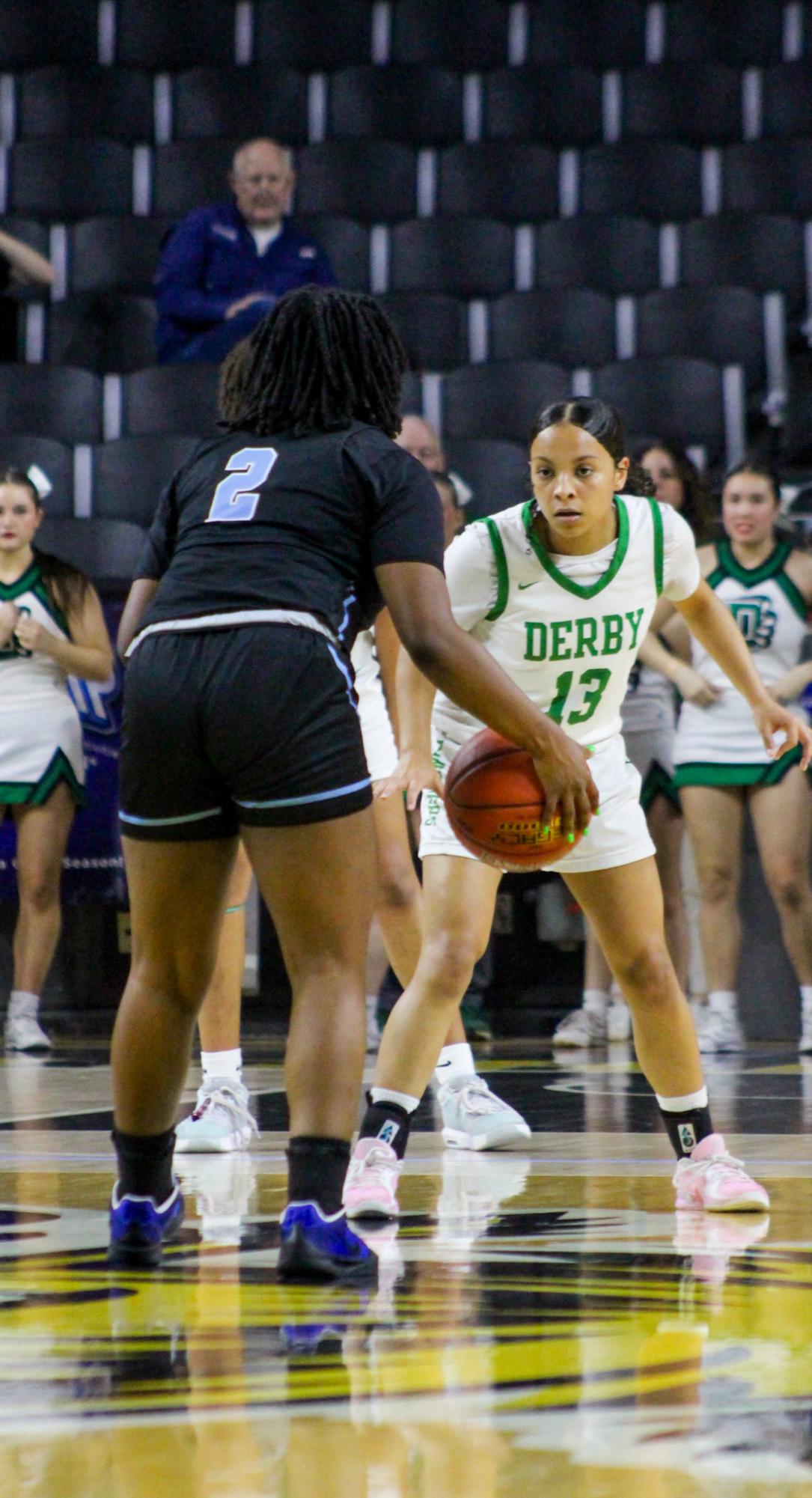 Girls state basketball vs. Wichita East (Photos by Stevie Hoppock)