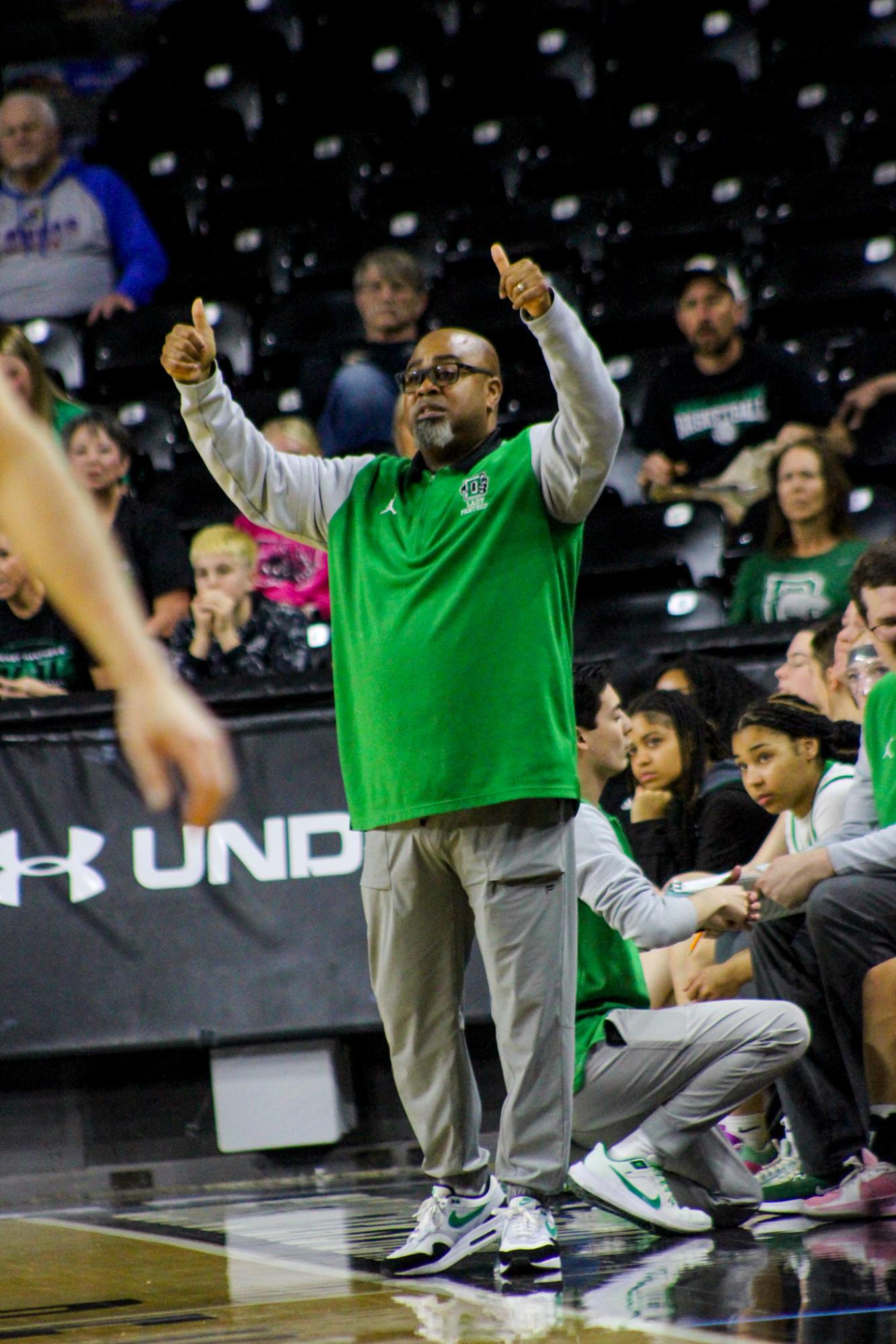 Girls state basketball vs. Wichita East (Photos by Stevie Hoppock)