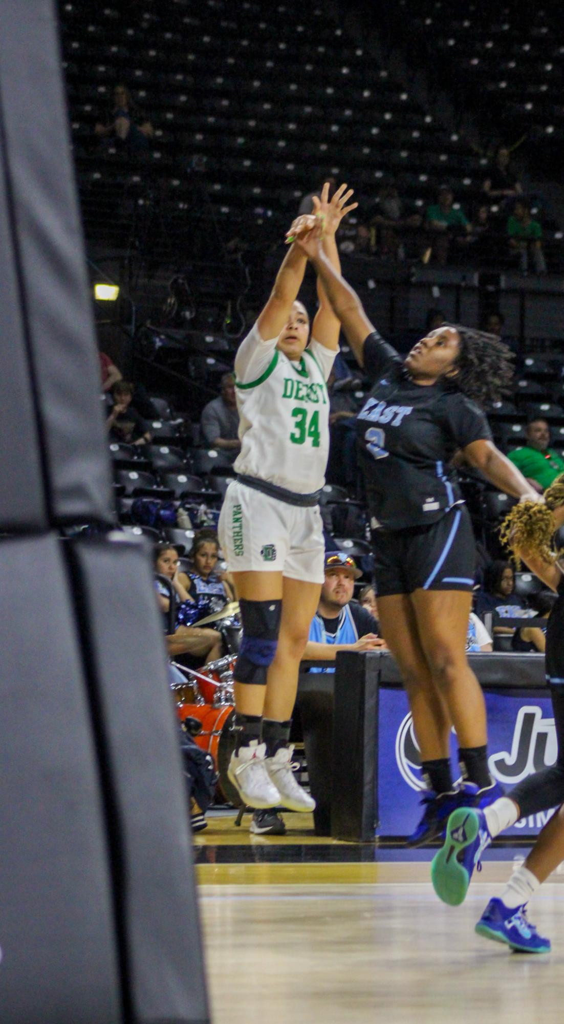 Girls state basketball vs. Wichita East (Photos by Stevie Hoppock)