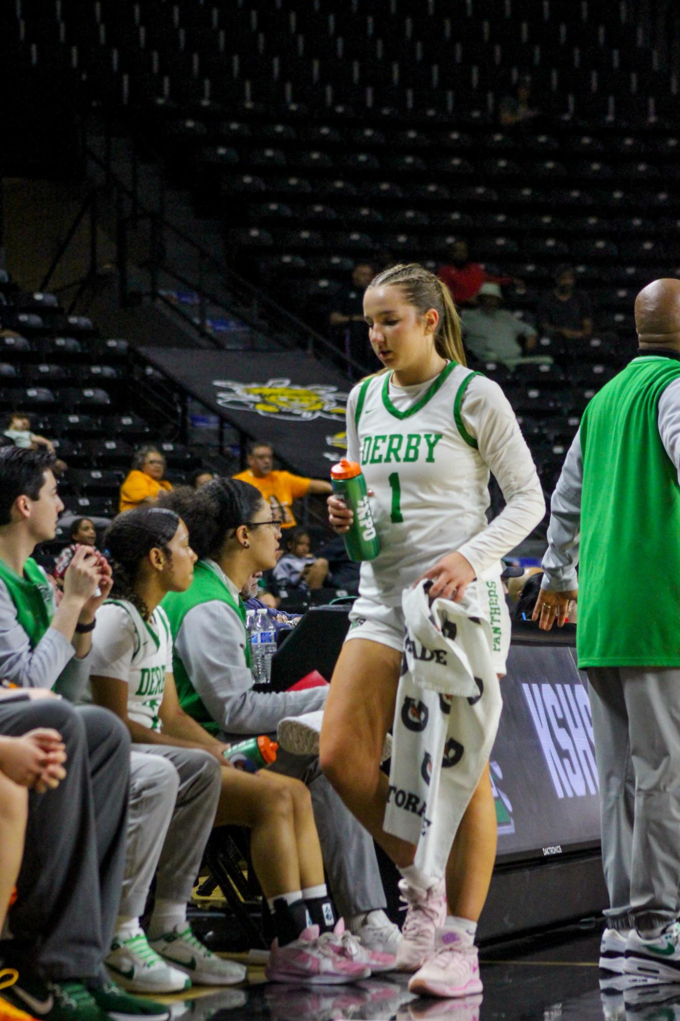 Girls state basketball vs. Wichita East (Photos by Stevie Hoppock)