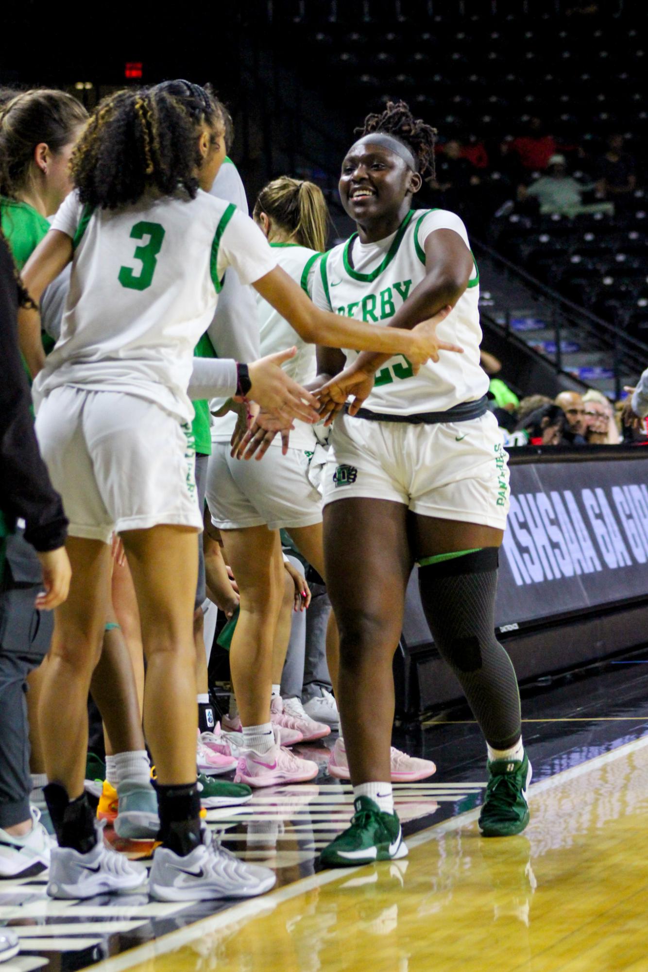 Girls state basketball vs. Wichita East (Photos by Stevie Hoppock)