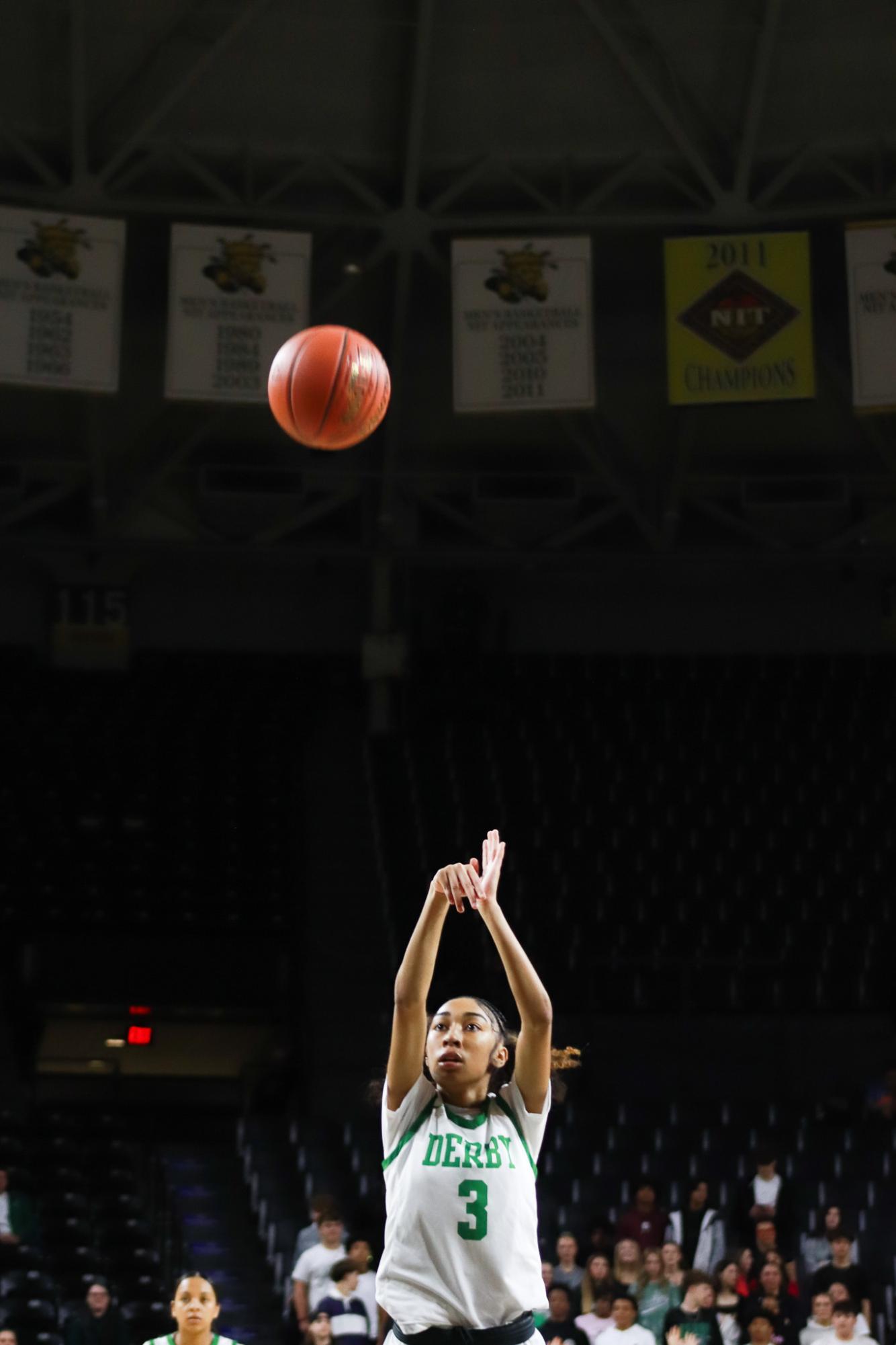 Girls basketball state championship vs. Blue Valley (Photos by Ava Mbawuike)