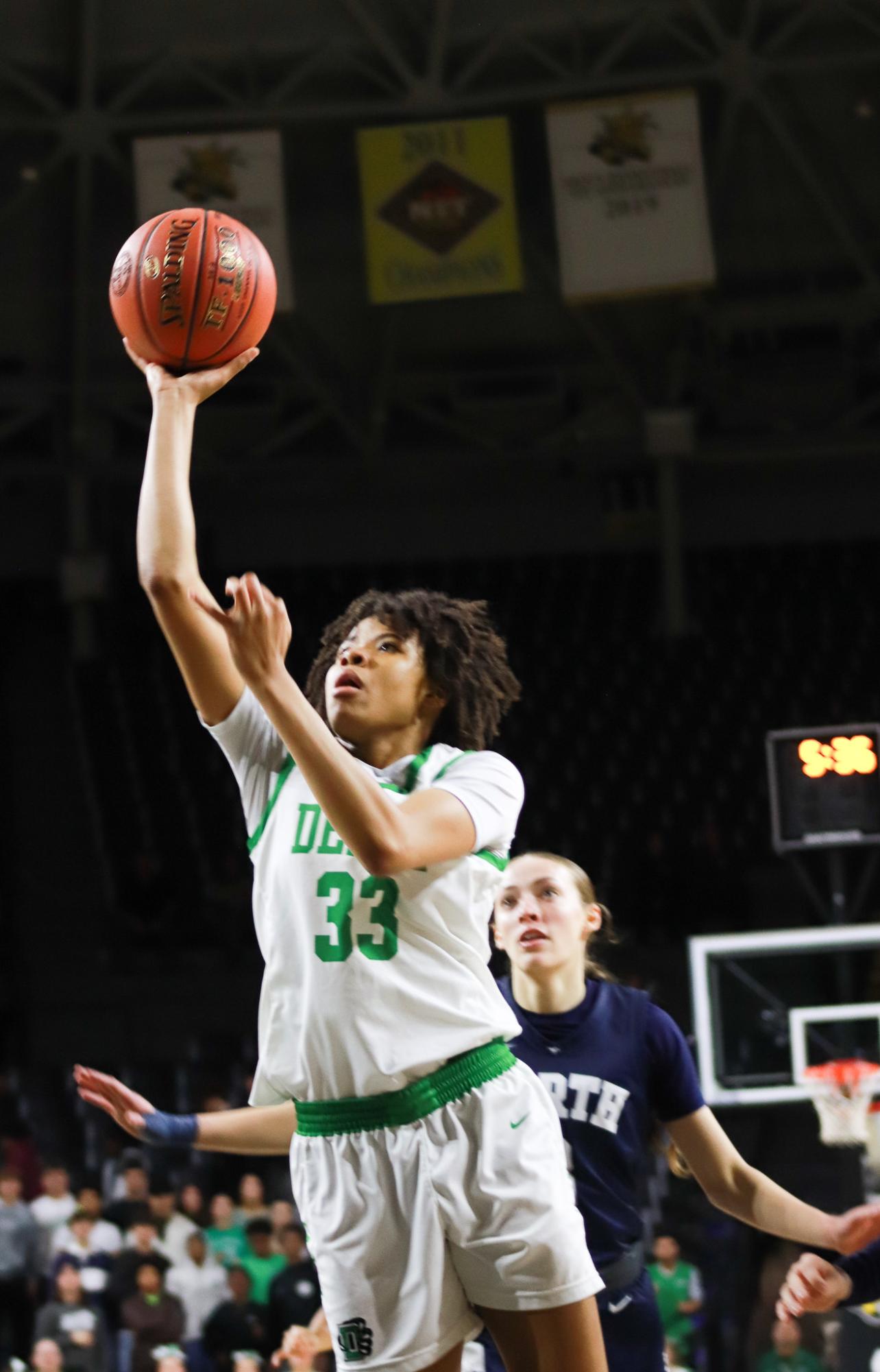 Girls basketball state championship vs. Blue Valley (Photos by Ava Mbawuike)