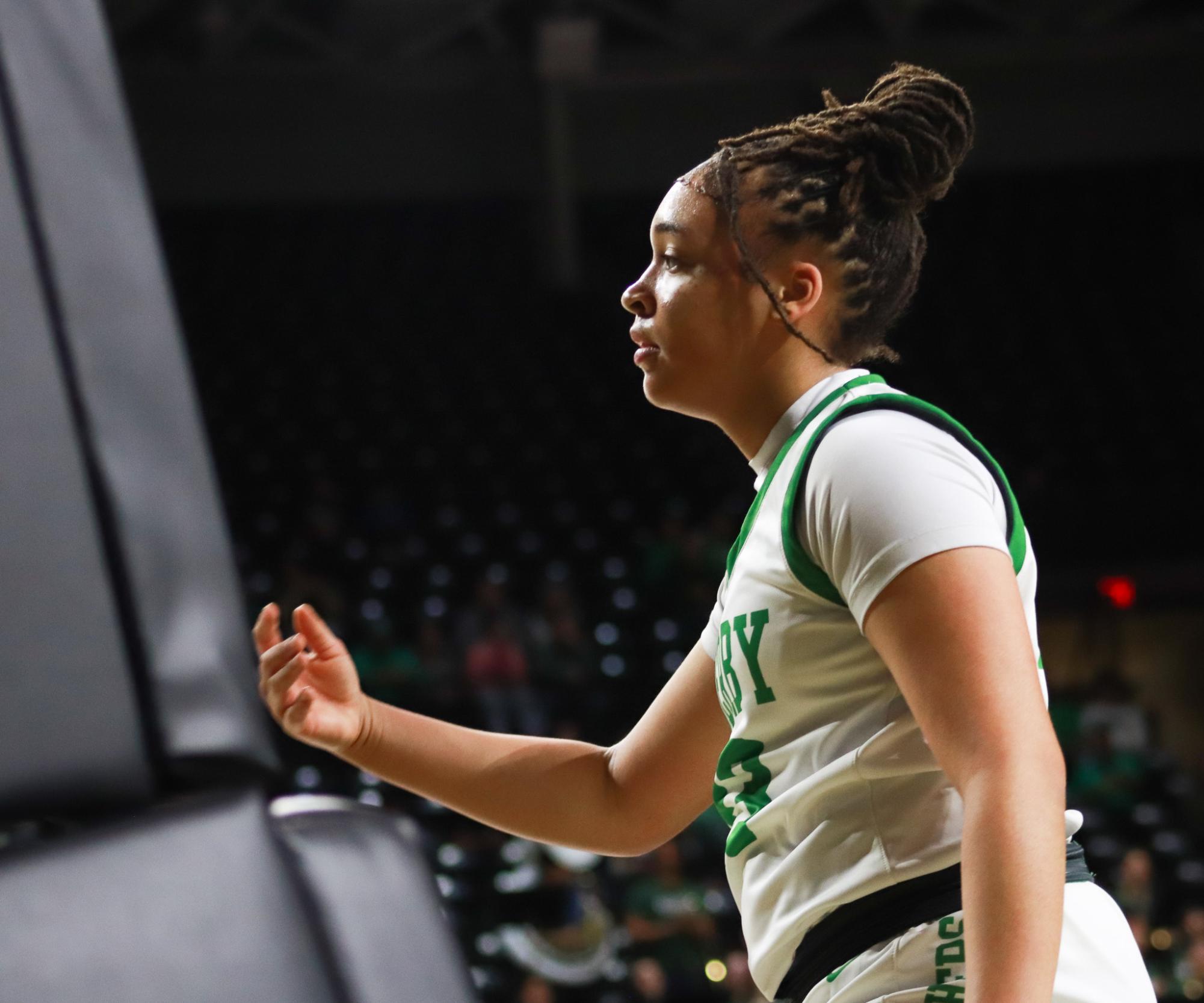 Girls basketball state championship vs. Blue Valley (Photos by Ava Mbawuike)