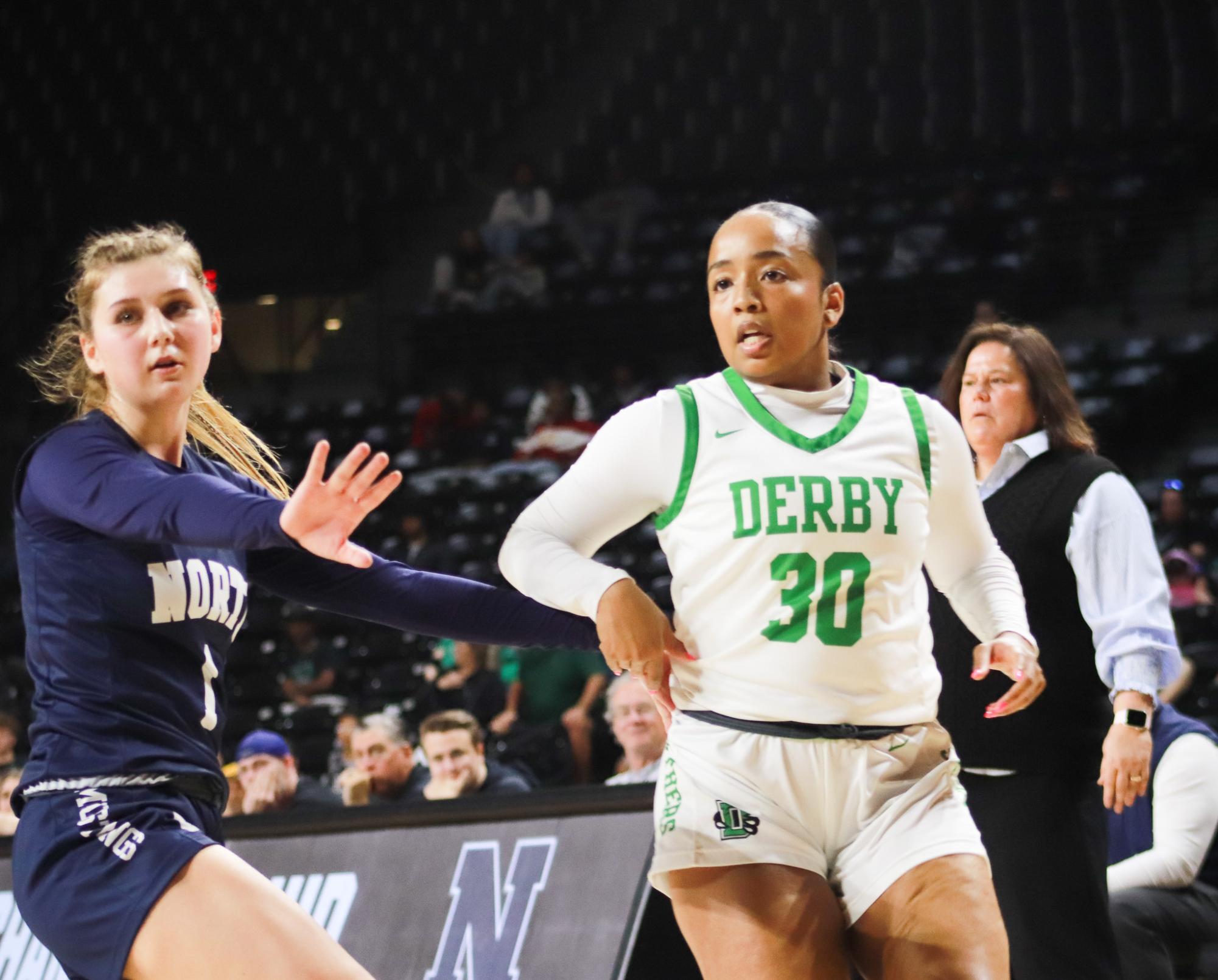 Girls basketball state championship vs. Blue Valley (Photos by Ava Mbawuike)