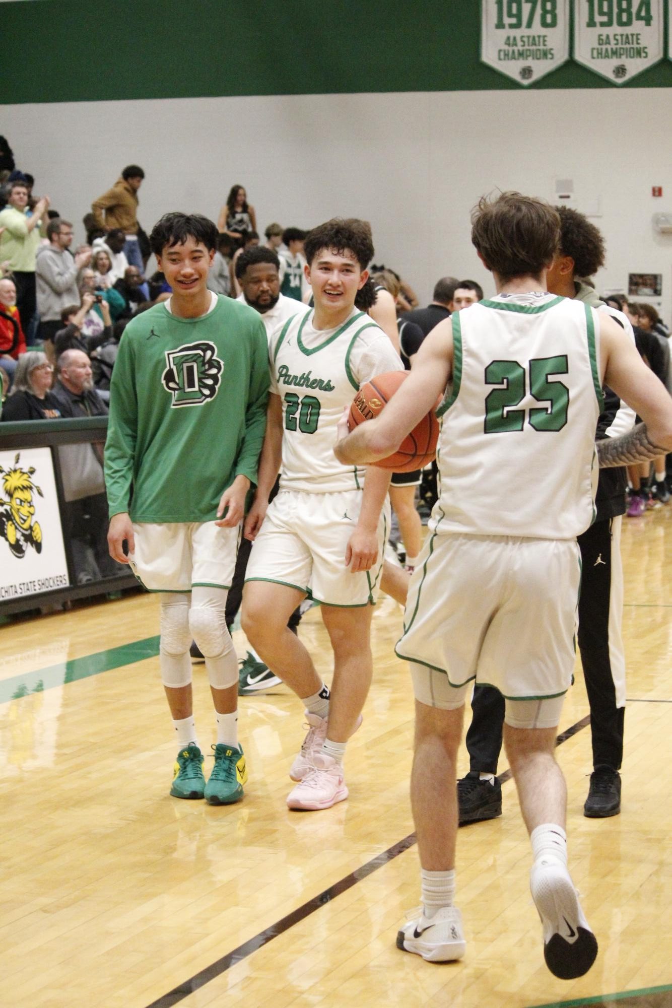 Boys varsity basketball substate vs. Free State (Photos by Persephone Ivy)