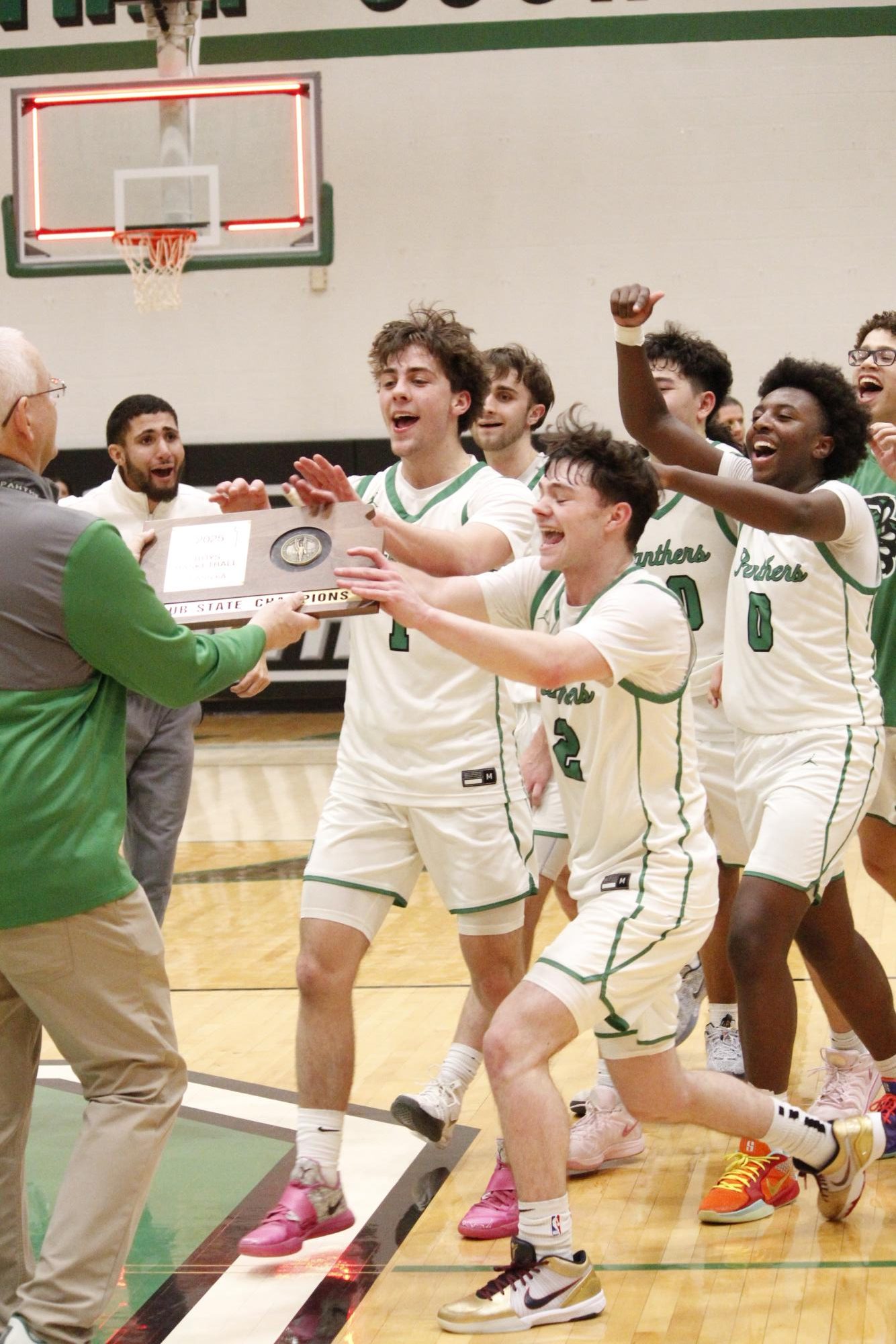 Boys varsity basketball substate vs. Free State (Photos by Persephone Ivy)