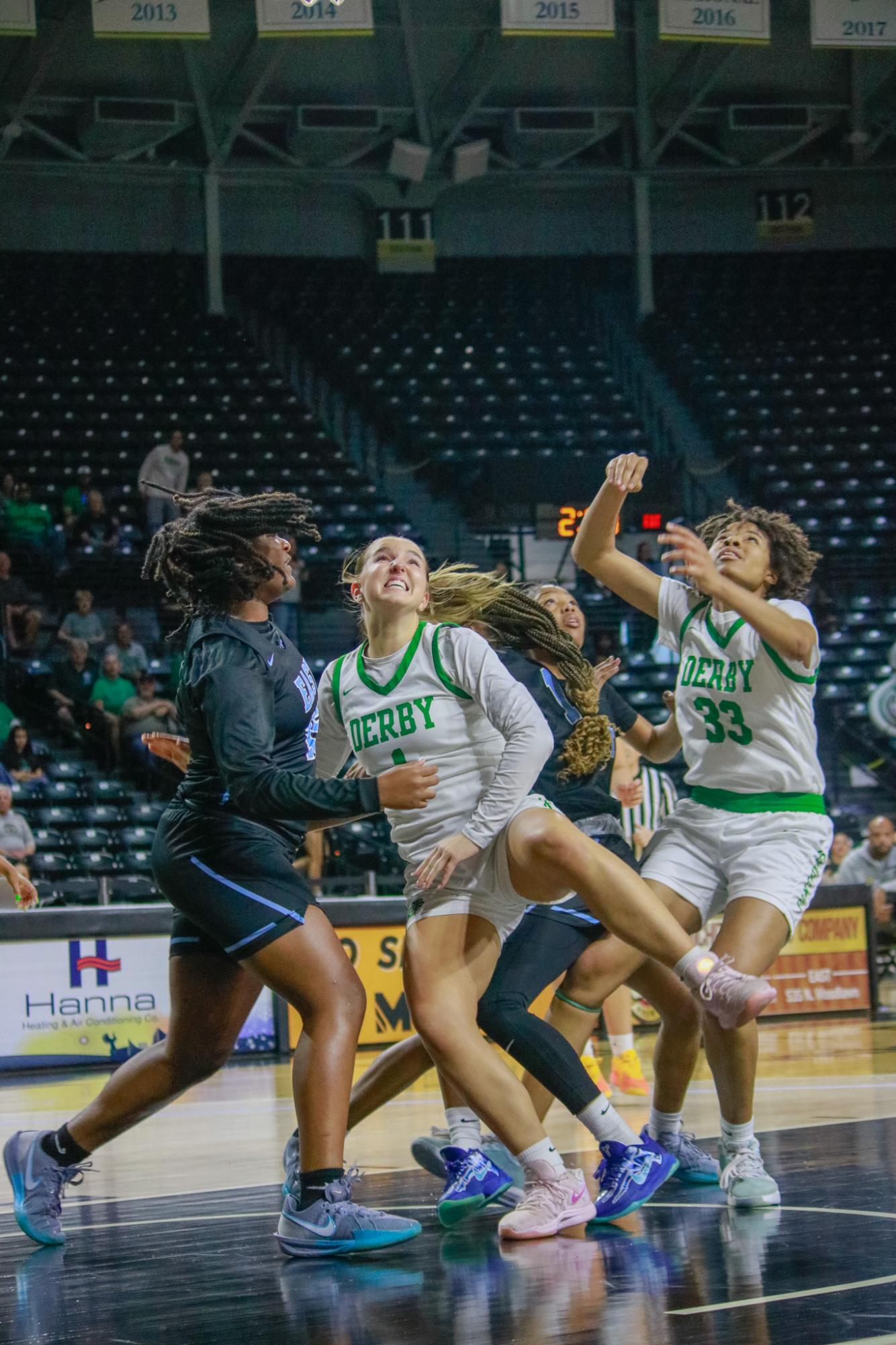 Girls state basketball vs. Wichita East (Photos by Persephone Ivy)