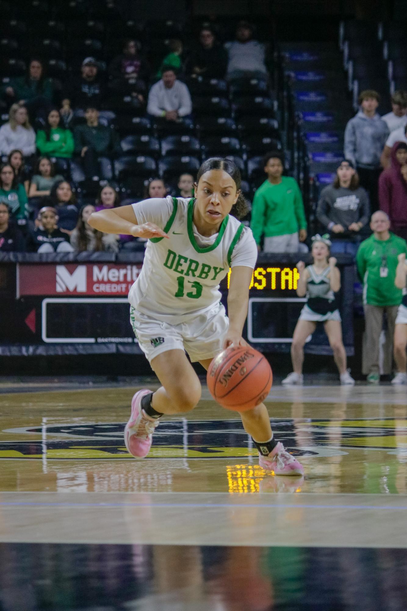 Girls state basketball vs. Blue Valley North (Photos by Persephone Ivy)