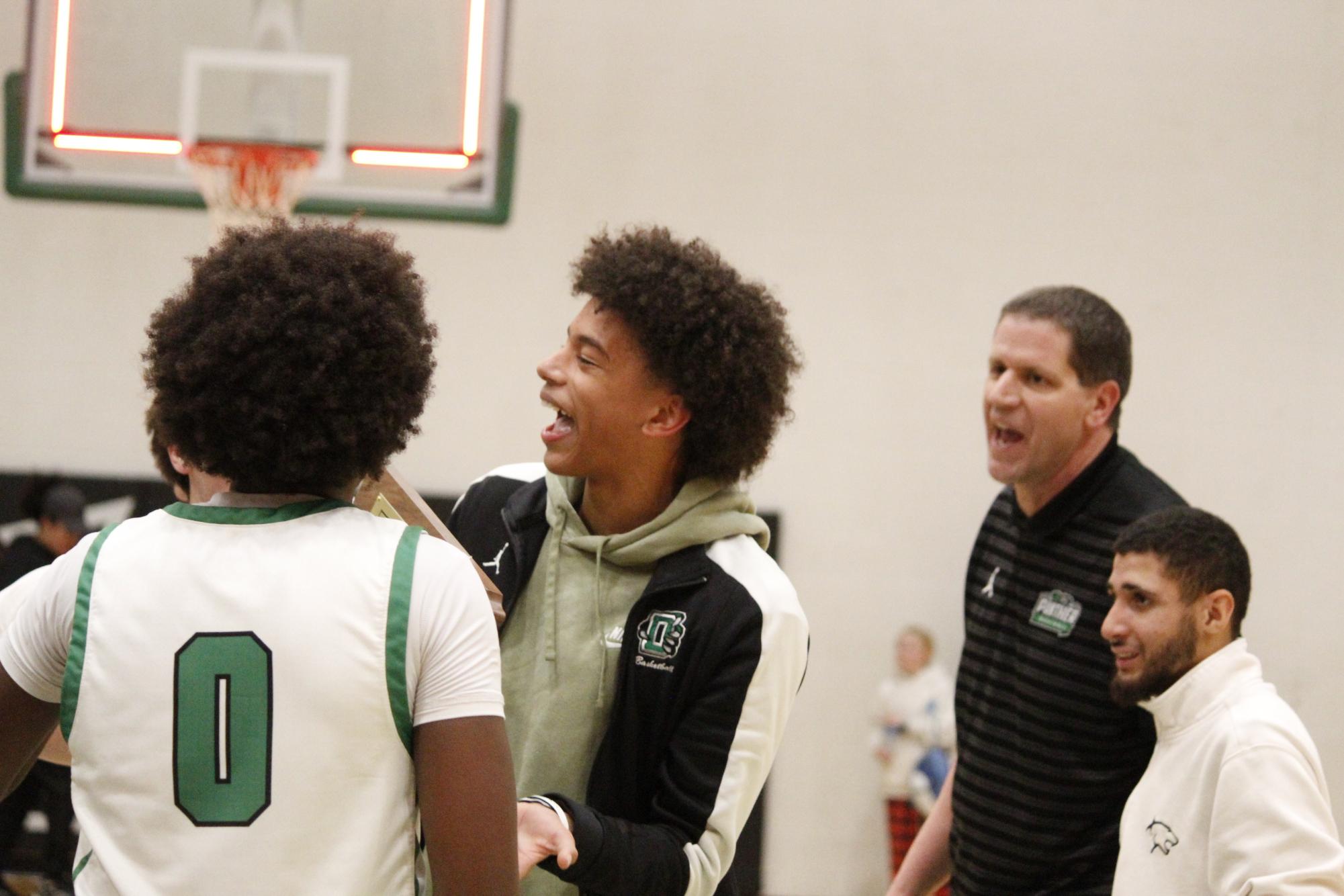 Boys varsity basketball substate vs. Free State (Photos by Persephone Ivy)