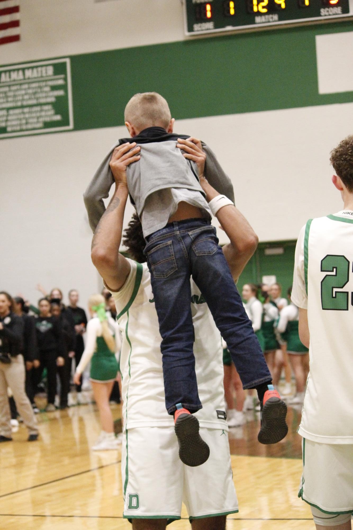 Boys varsity basketball substate vs. Free State (Photos by Persephone Ivy)