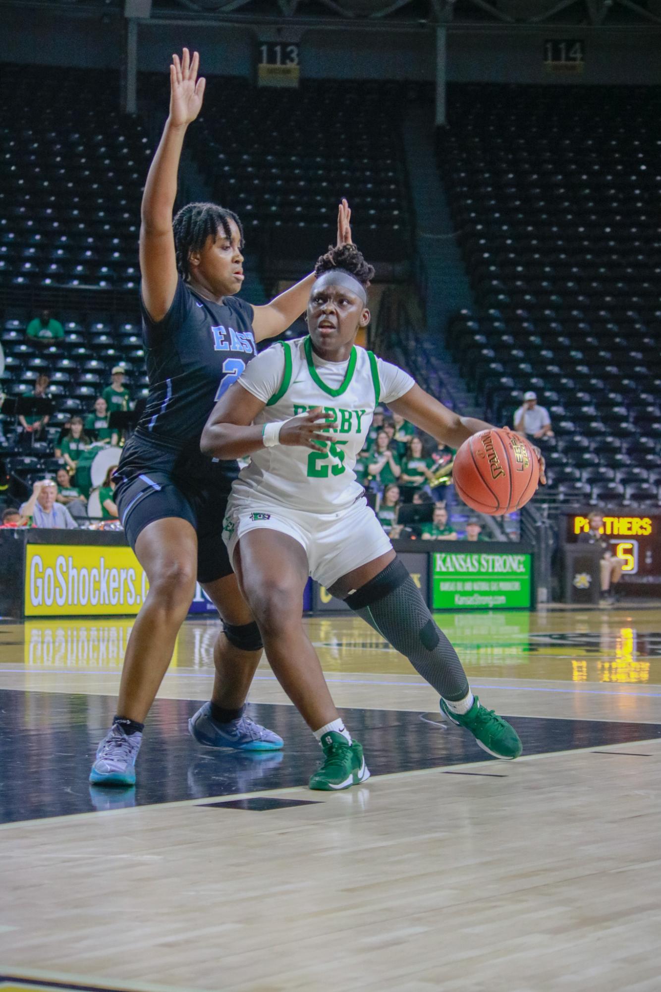 Girls state basketball vs. Wichita East (Photos by Persephone Ivy)