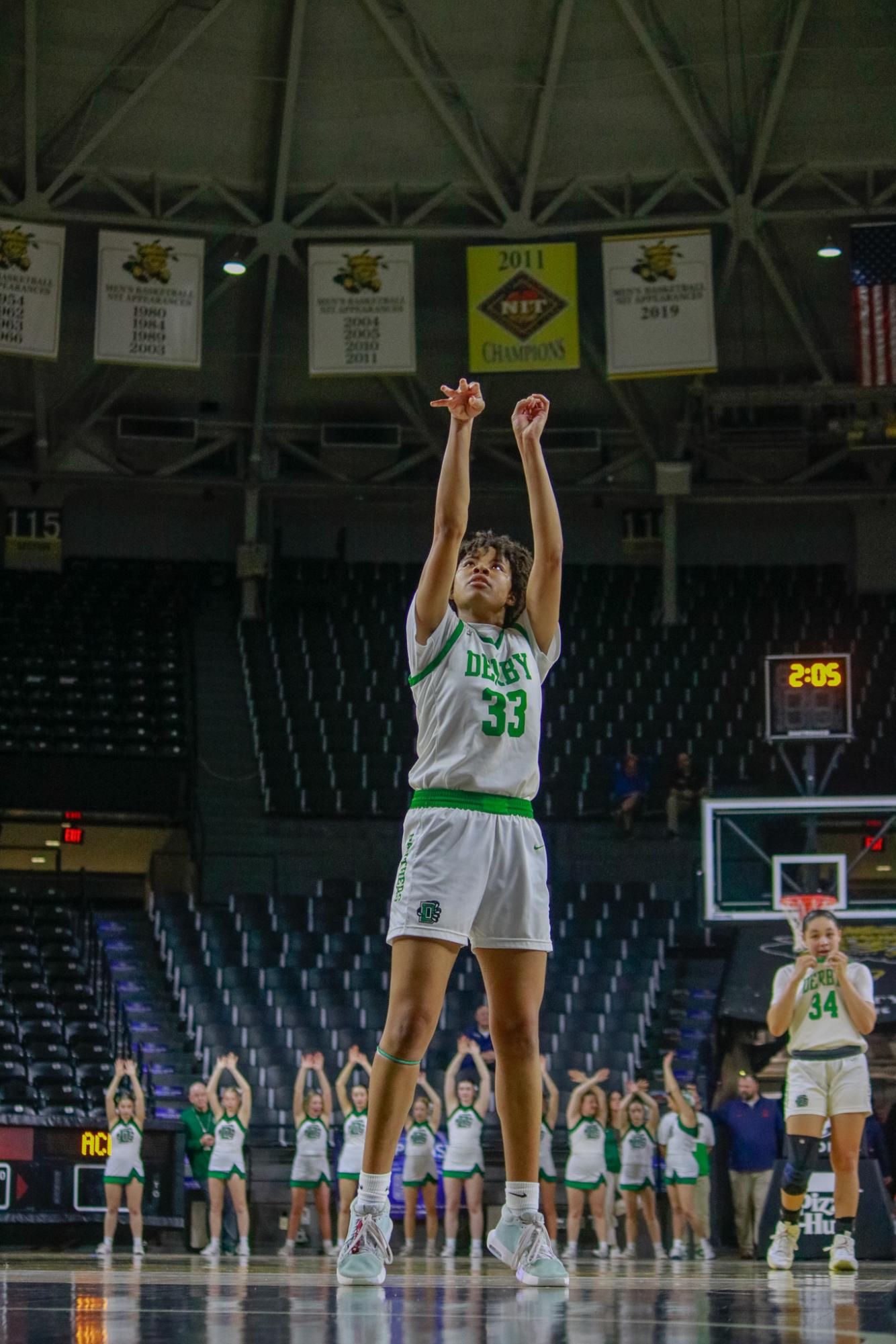 Girls state basketball vs. Wichita East (Photos by Persephone Ivy)