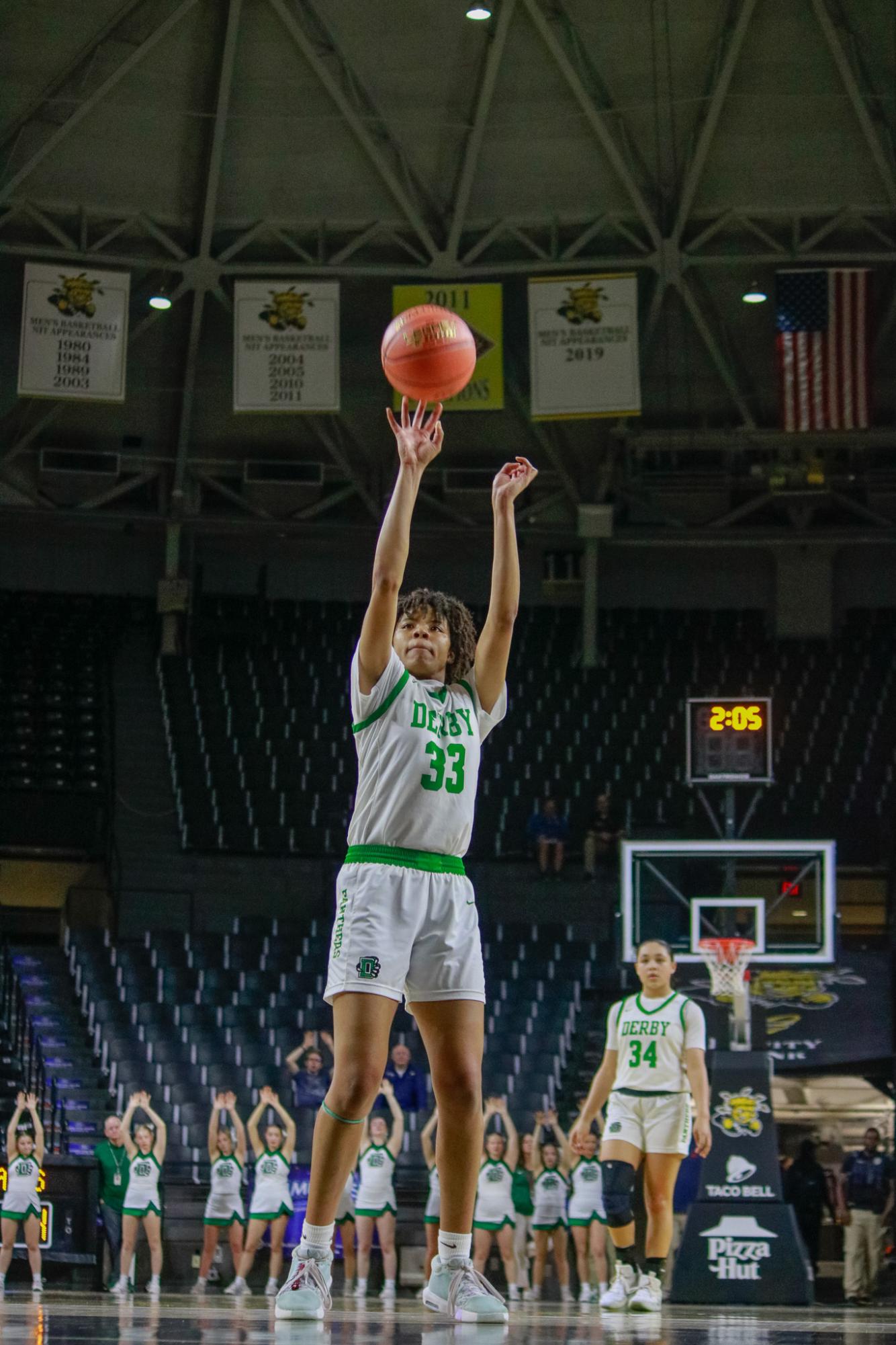 Girls state basketball vs. Wichita East (Photos by Persephone Ivy)