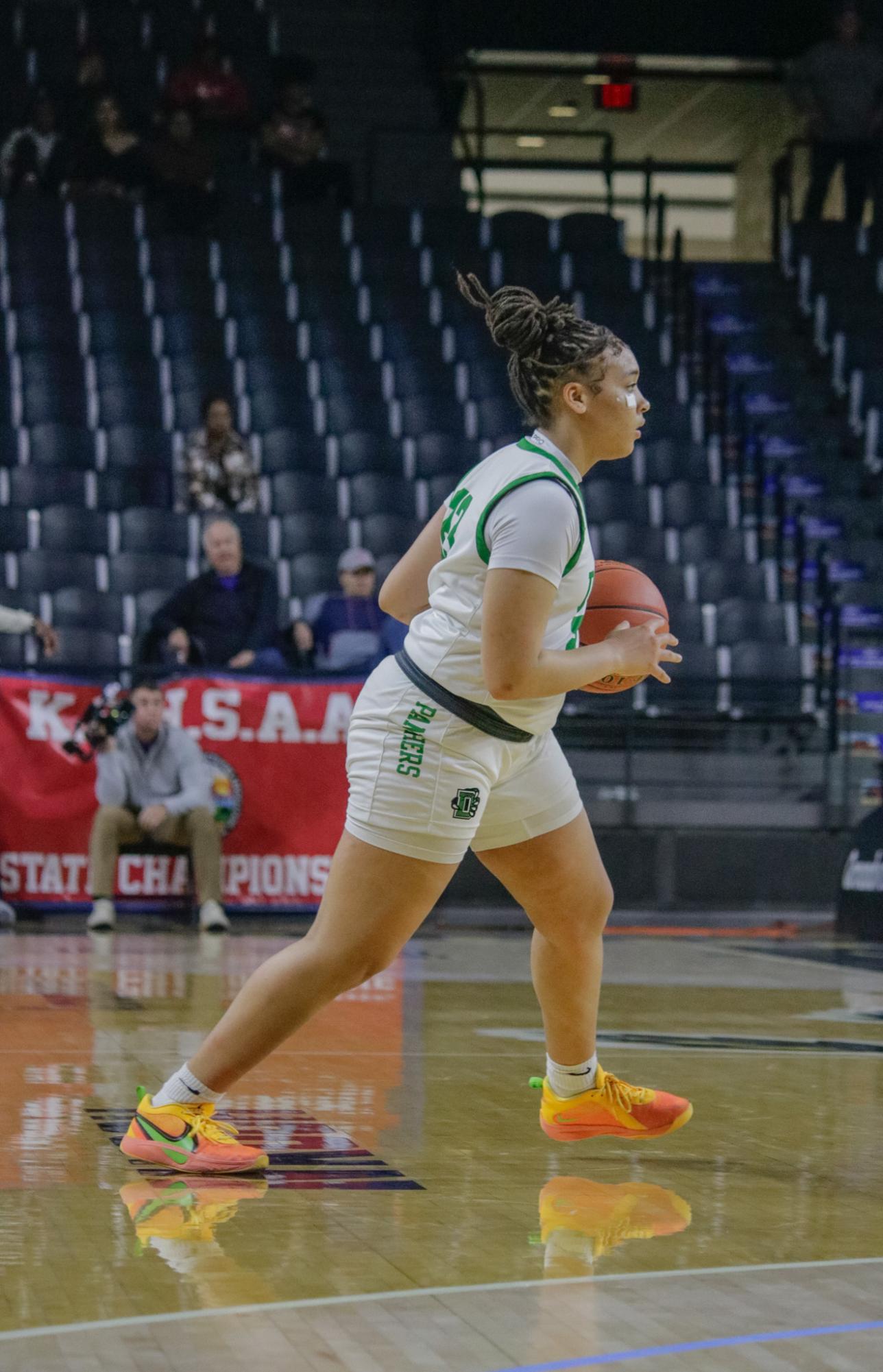 Girls state basketball vs. Blue Valley North (Photos by Persephone Ivy)