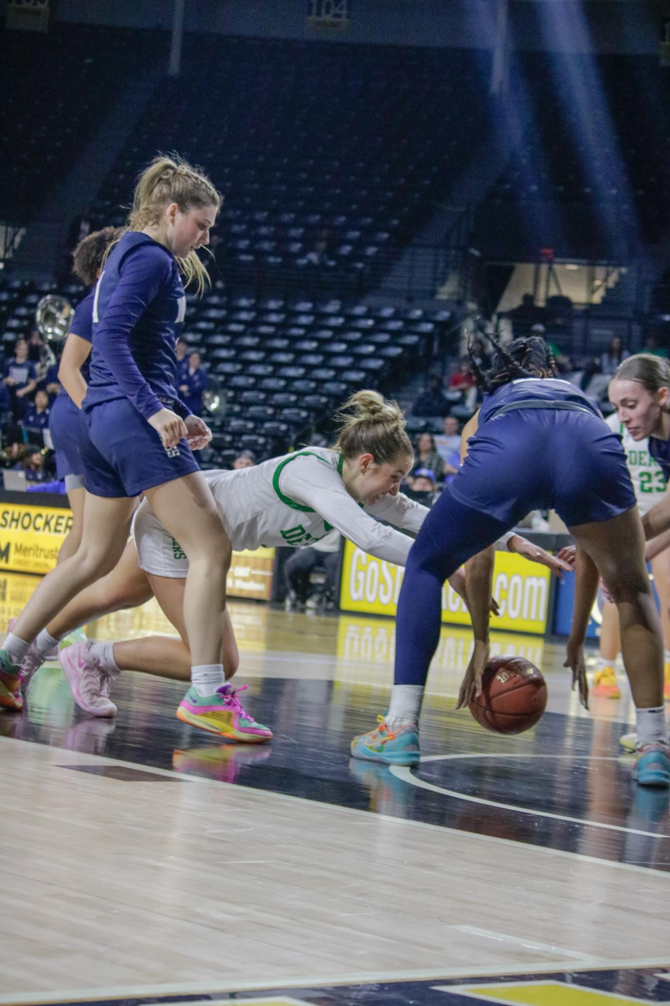 Girls state basketball vs. Blue Valley North (Photos by Persephone Ivy)