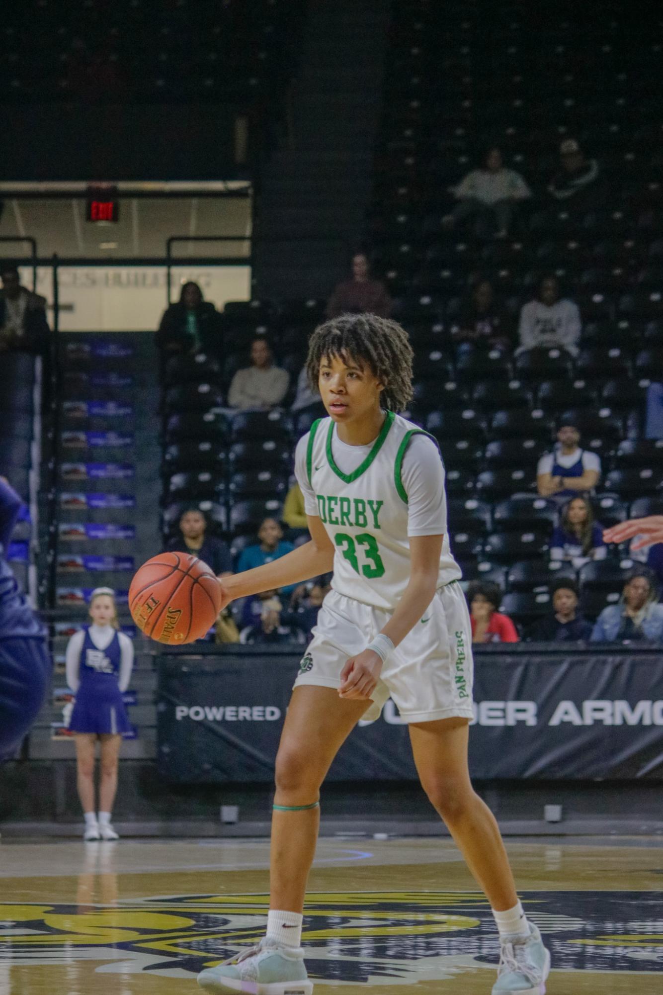 Girls state basketball vs. Blue Valley North (Photos by Persephone Ivy)