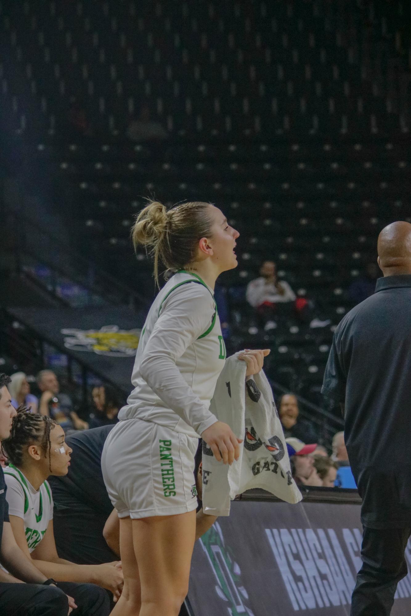 Girls state basketball vs. Blue Valley North (Photos by Persephone Ivy)