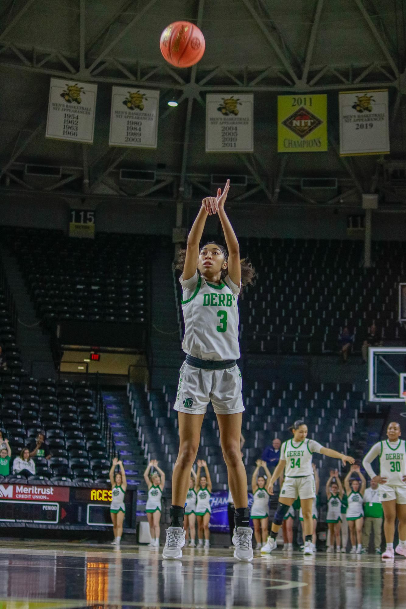 Girls state basketball vs. Wichita East (Photos by Persephone Ivy)