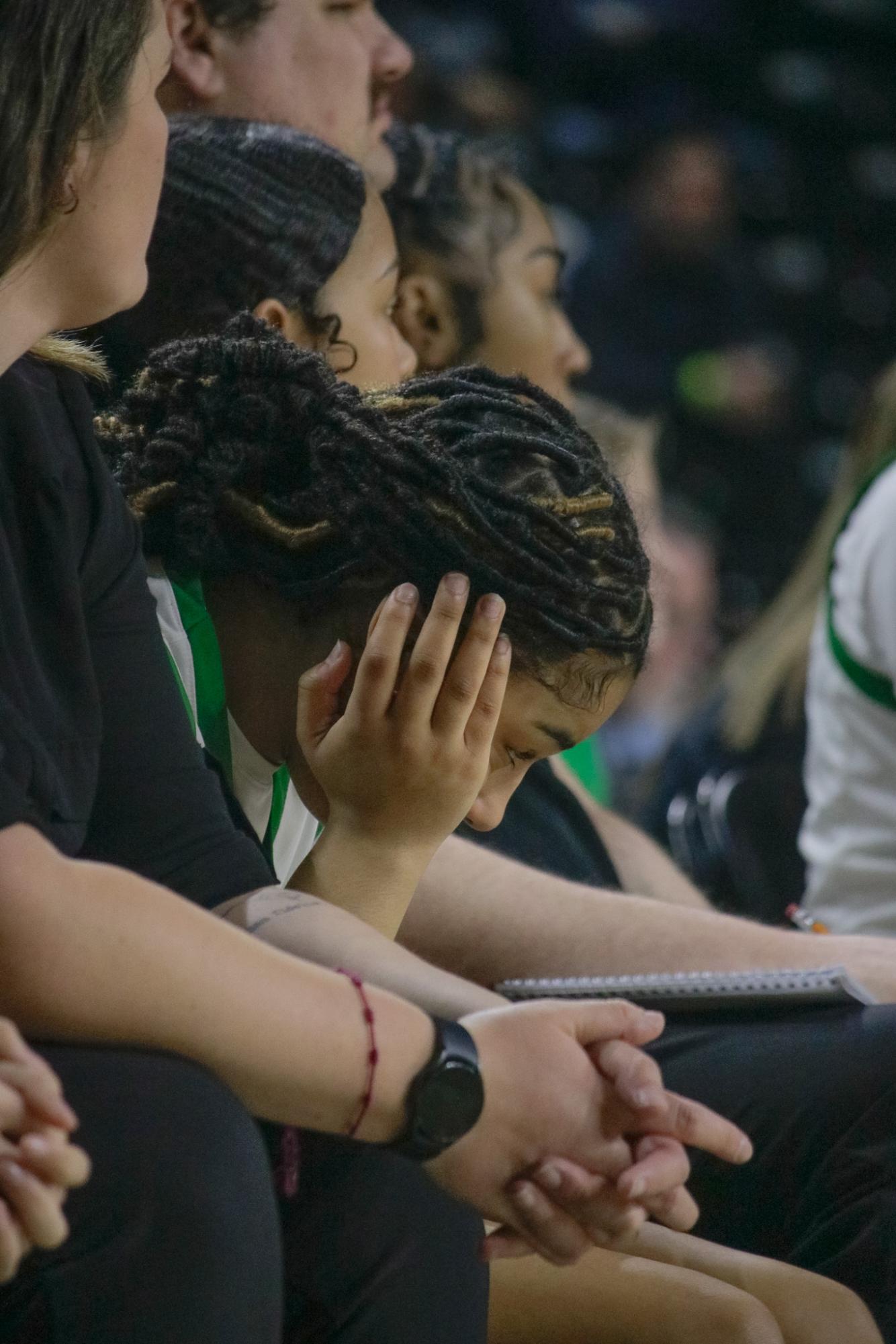 Girls state basketball vs. Blue Valley North (Photos by Persephone Ivy)