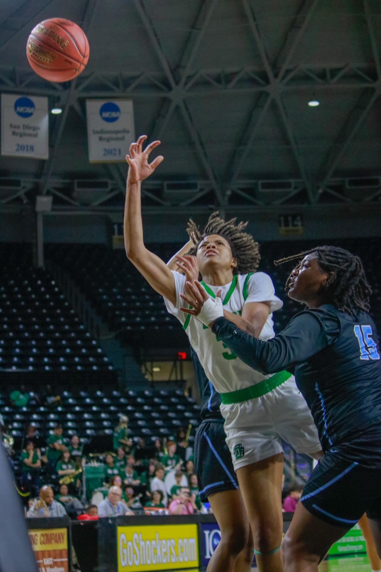 Girls state basketball vs. Wichita East (Photos by Persephone Ivy)