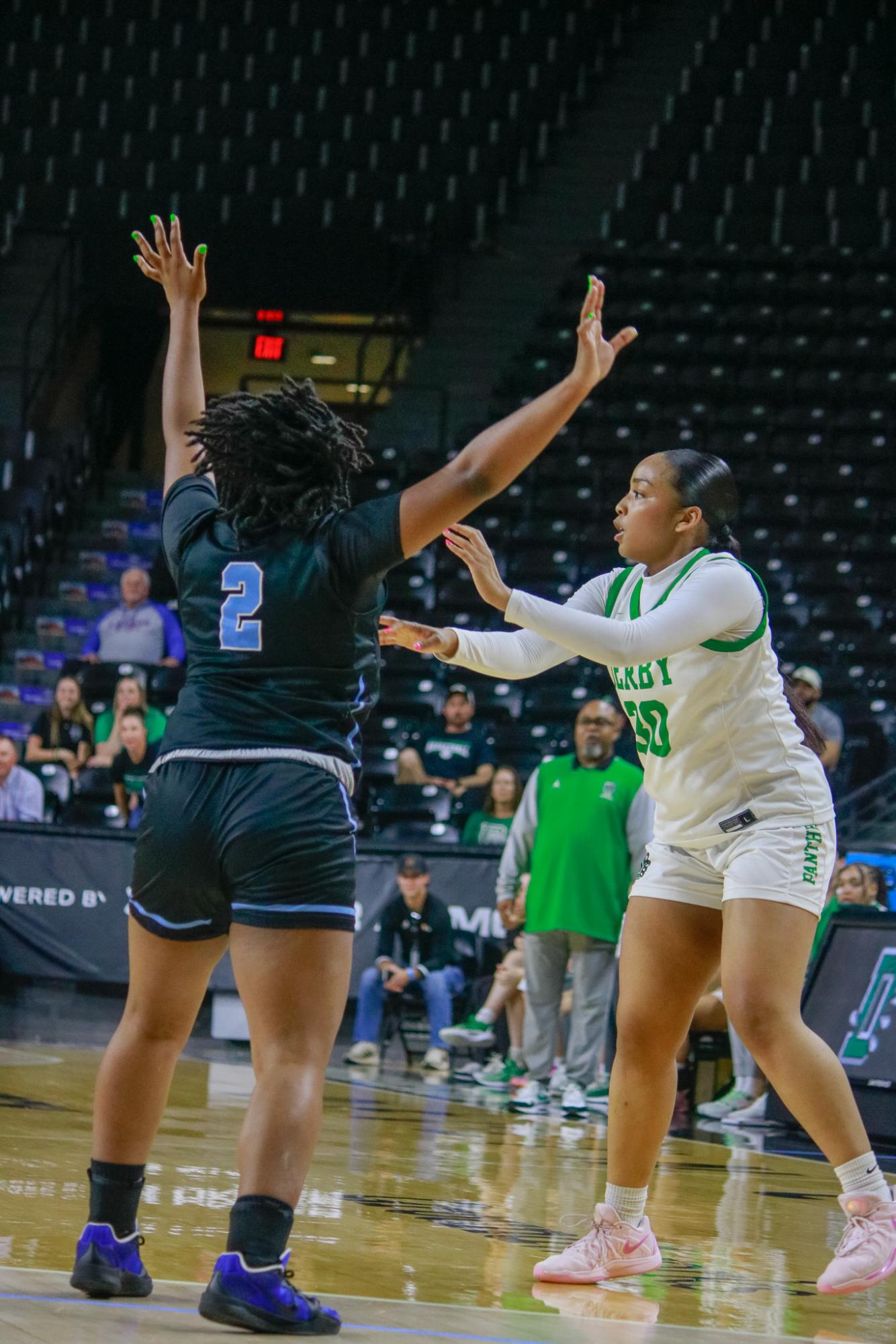 Girls state basketball vs. Wichita East (Photos by Persephone Ivy)