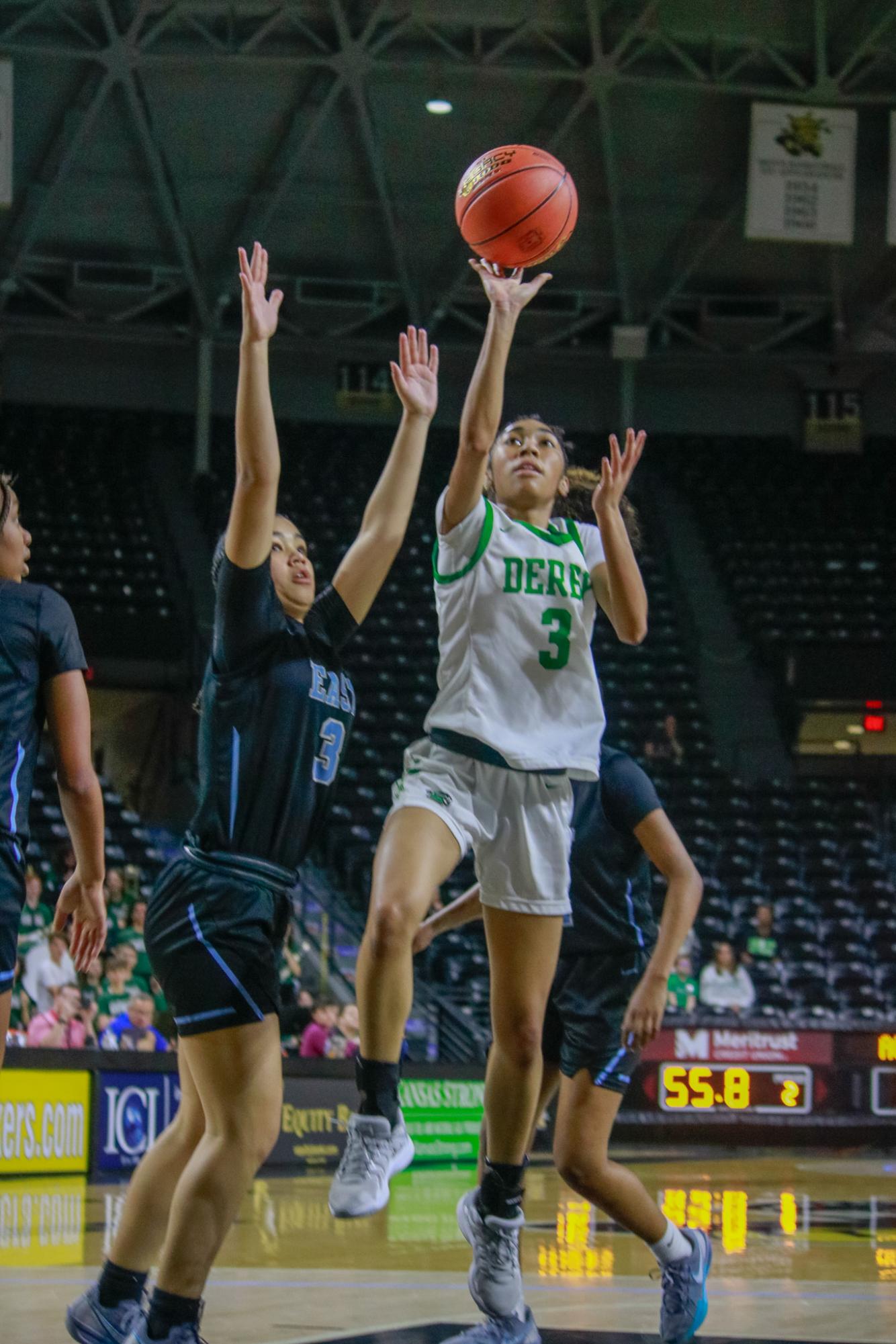 Girls state basketball vs. Wichita East (Photos by Persephone Ivy)