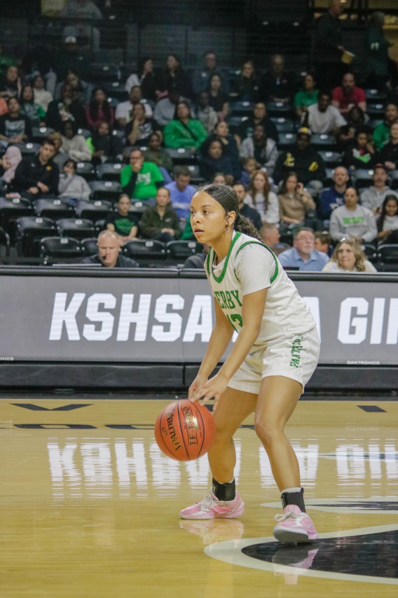 Girls state basketball vs. Blue Valley North (Photos by Persephone Ivy)