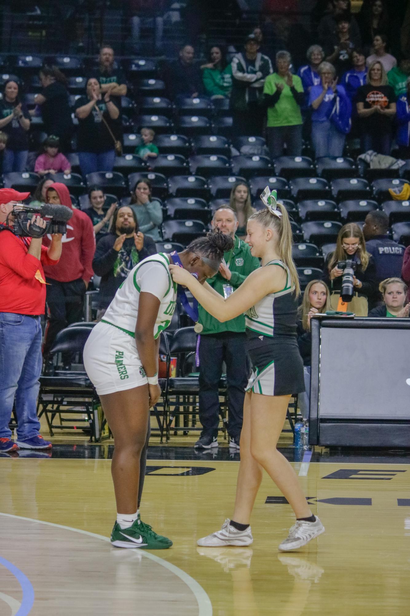 Girls state basketball vs. Blue Valley North (Photos by Persephone Ivy)