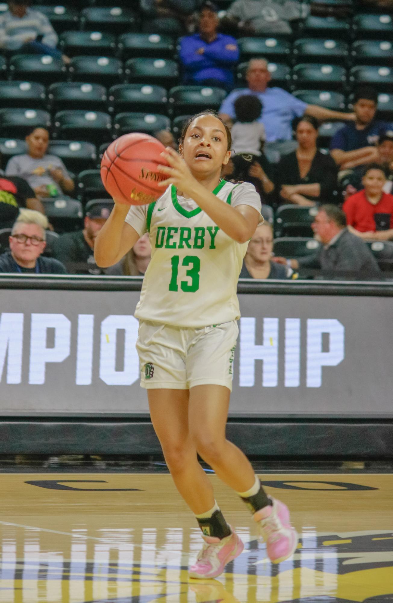 Girls state basketball vs. Wichita East (Photos by Persephone Ivy)