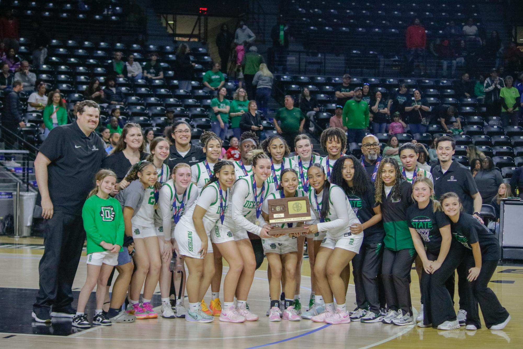 Girls state basketball vs. Blue Valley North (Photos by Persephone Ivy)