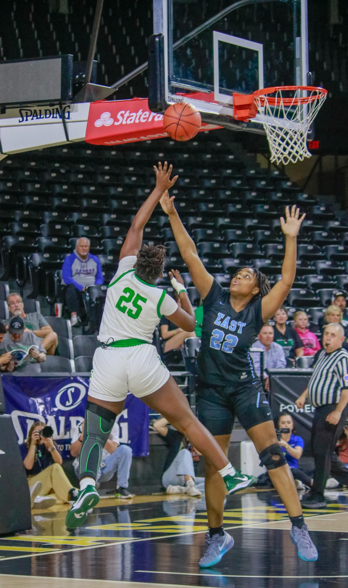 Girls state basketball vs. Wichita East (Photos by Persephone Ivy)