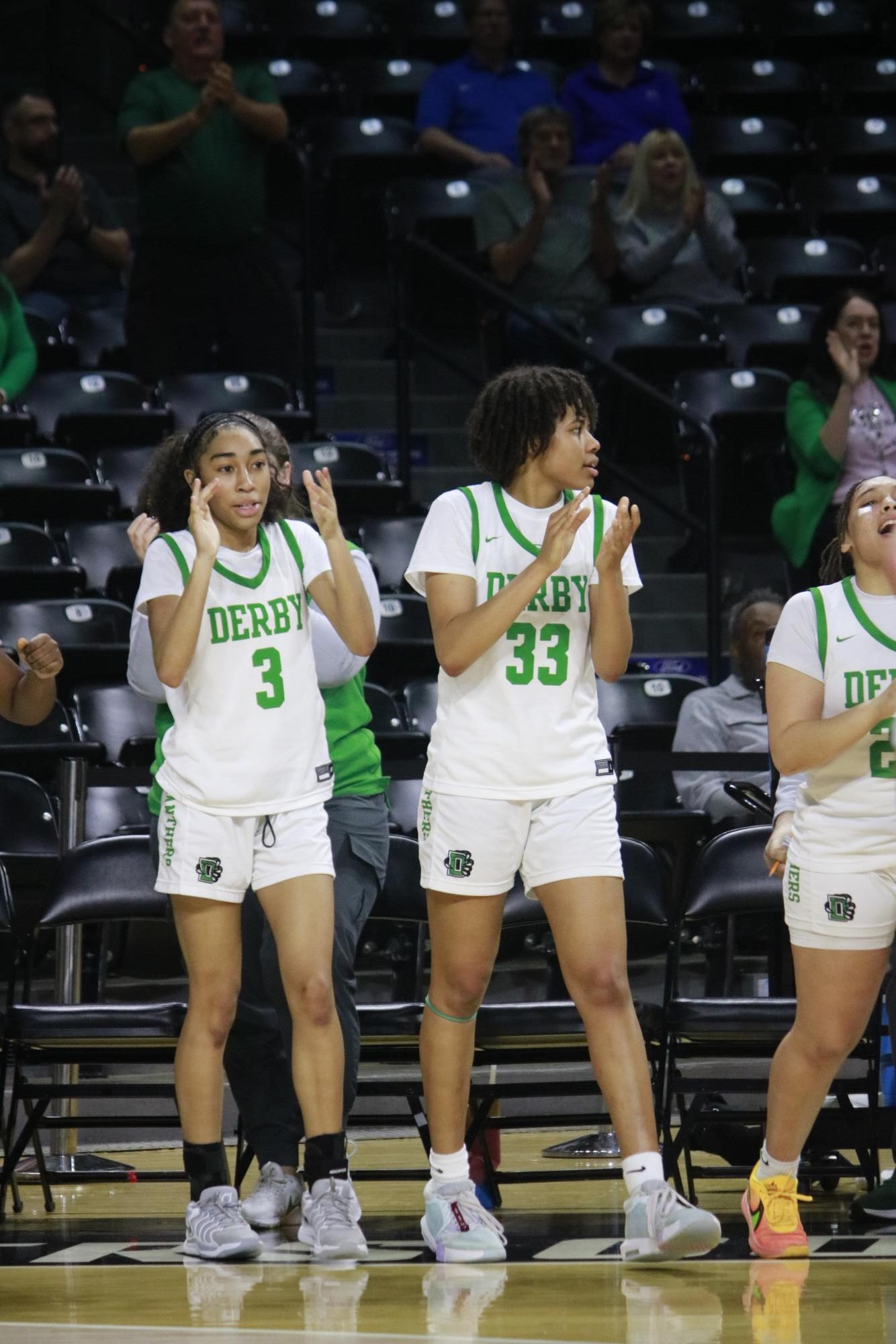 Girls state basketball vs. Wichita East (Photos by Persephone Ivy)