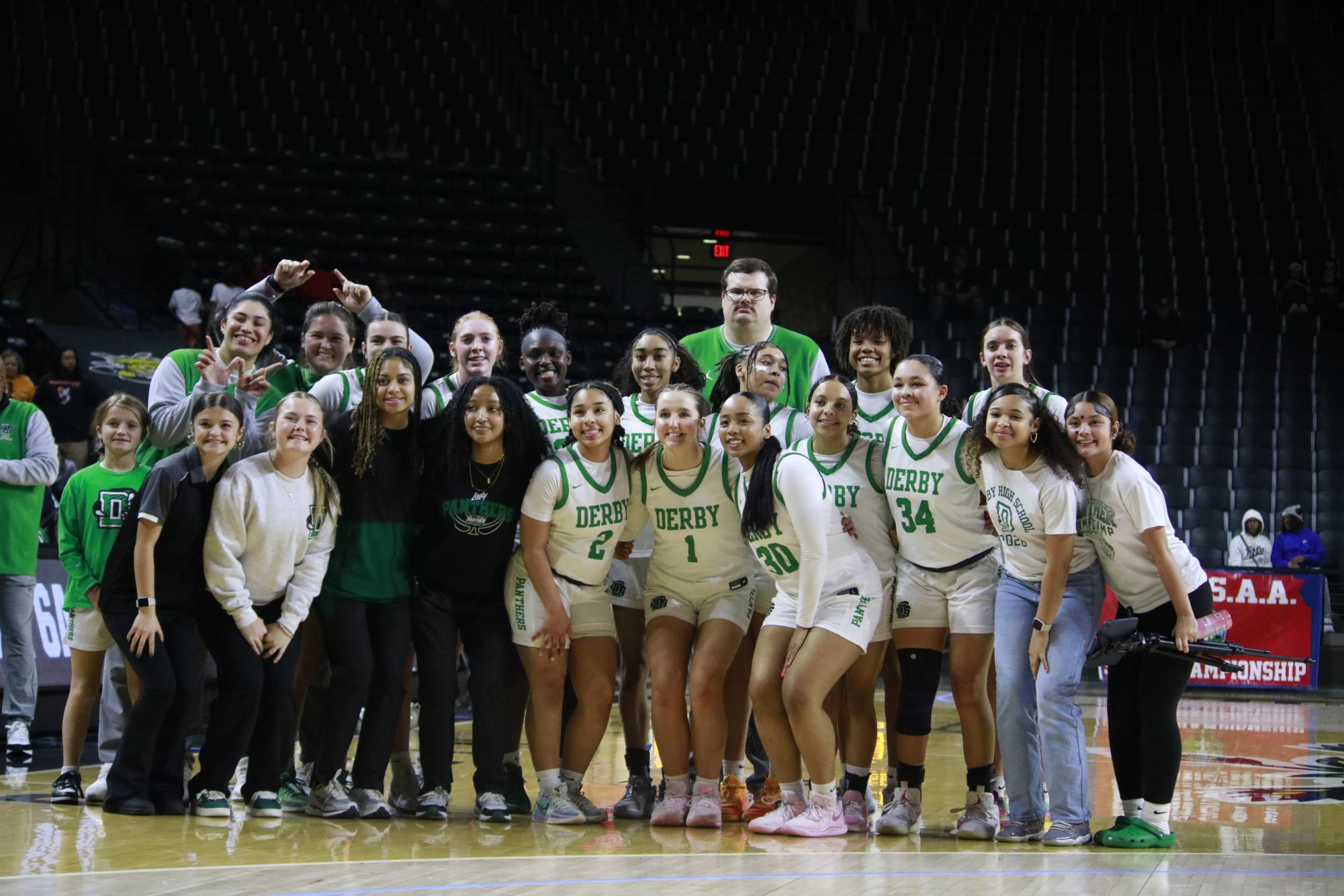 Girls state basketball vs. Wichita East (Photos by Persephone Ivy)