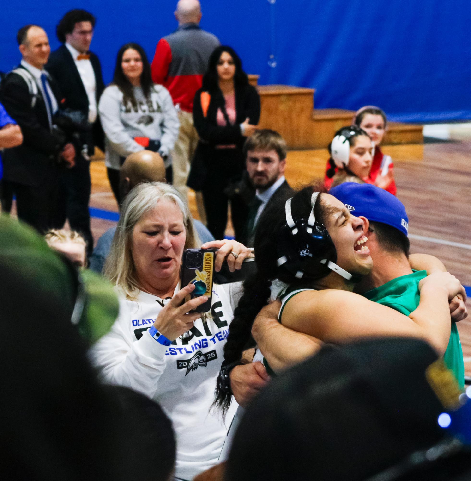 6A boys and girls state wrestling tournament (Photos by Ava Mbawuike)