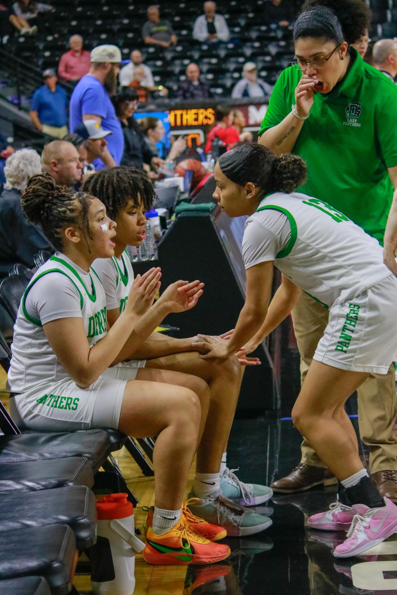 Girls state basketball vs. Olathe North (Photos by Persephone Ivy)